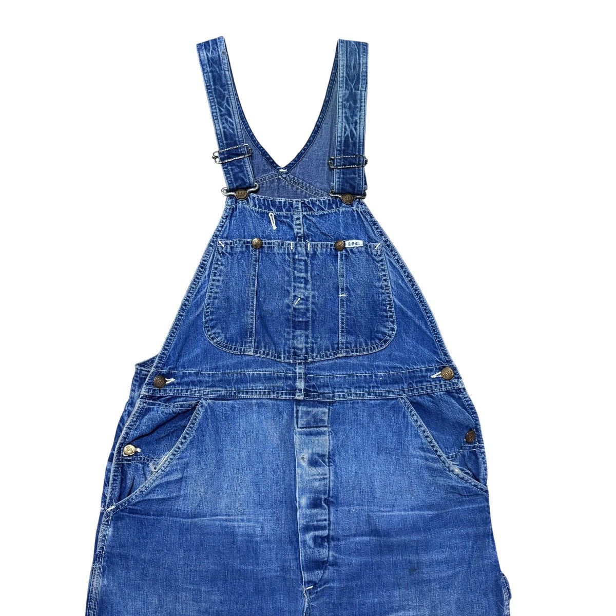 Lee Vintage 60s Lee Union Made Denim Overalls Size US 34 / EU 50 - 1 Thumbnail