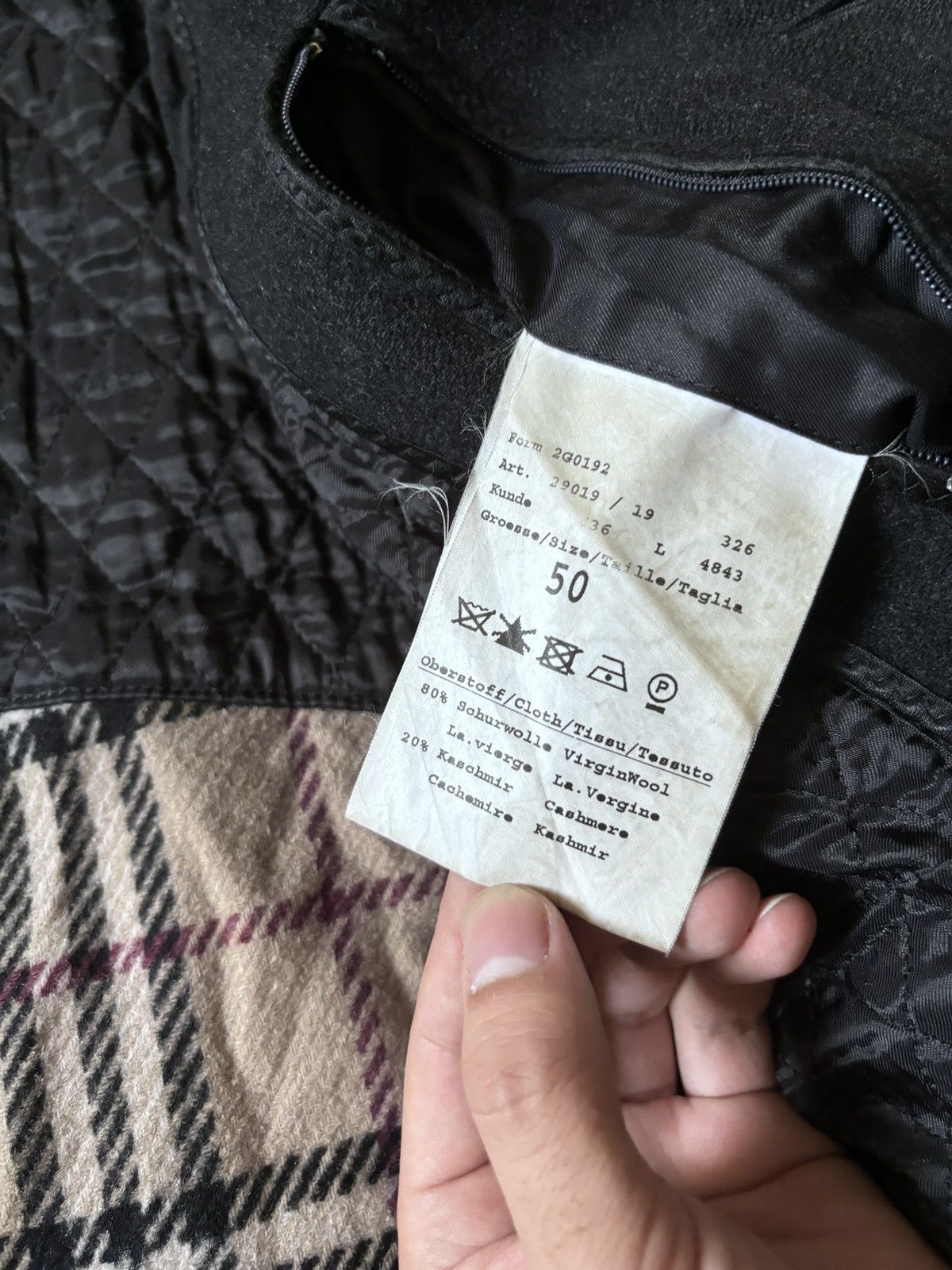 Burberry × Vintage Burberry London Vintage Coat Nova Check vest 2 in 1 jacket Size US M / EU 48-50 / 2 - 11 Thumbnail