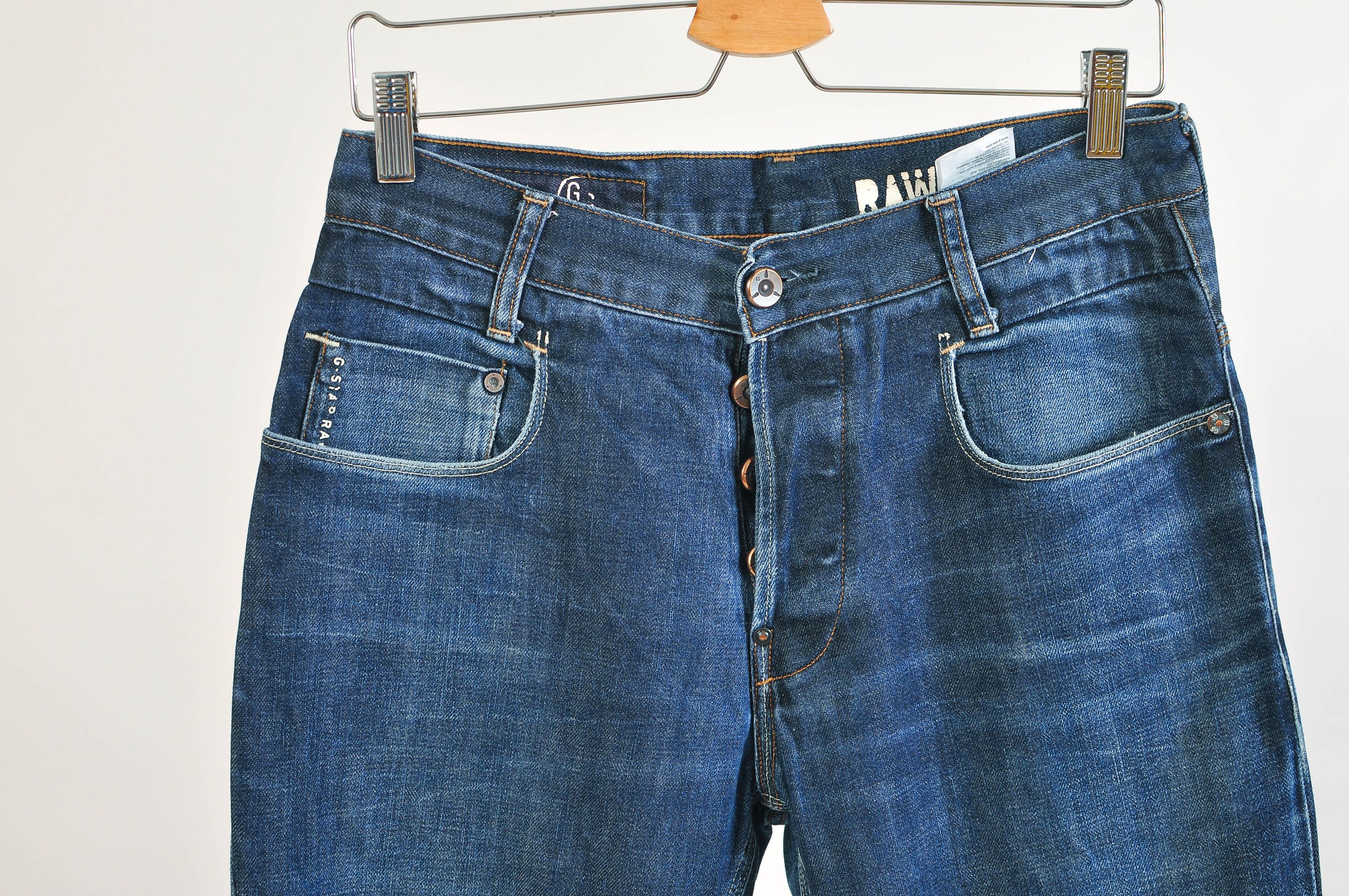 G-Star Vintage 00s G-Star Raw Jeans – Size 29/32 Size US 29 - 2 Thumbnail