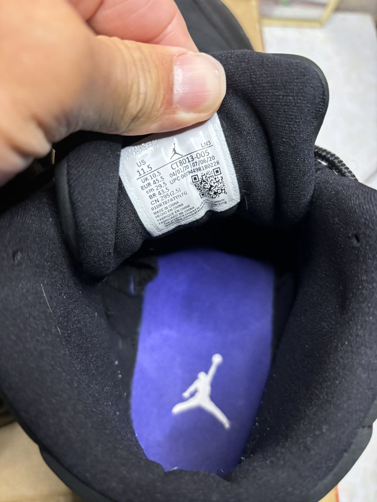 Jordan Brand Air Jordan 12 Concord Size US 11.5 / EU 44-45 - 6 Thumbnail
