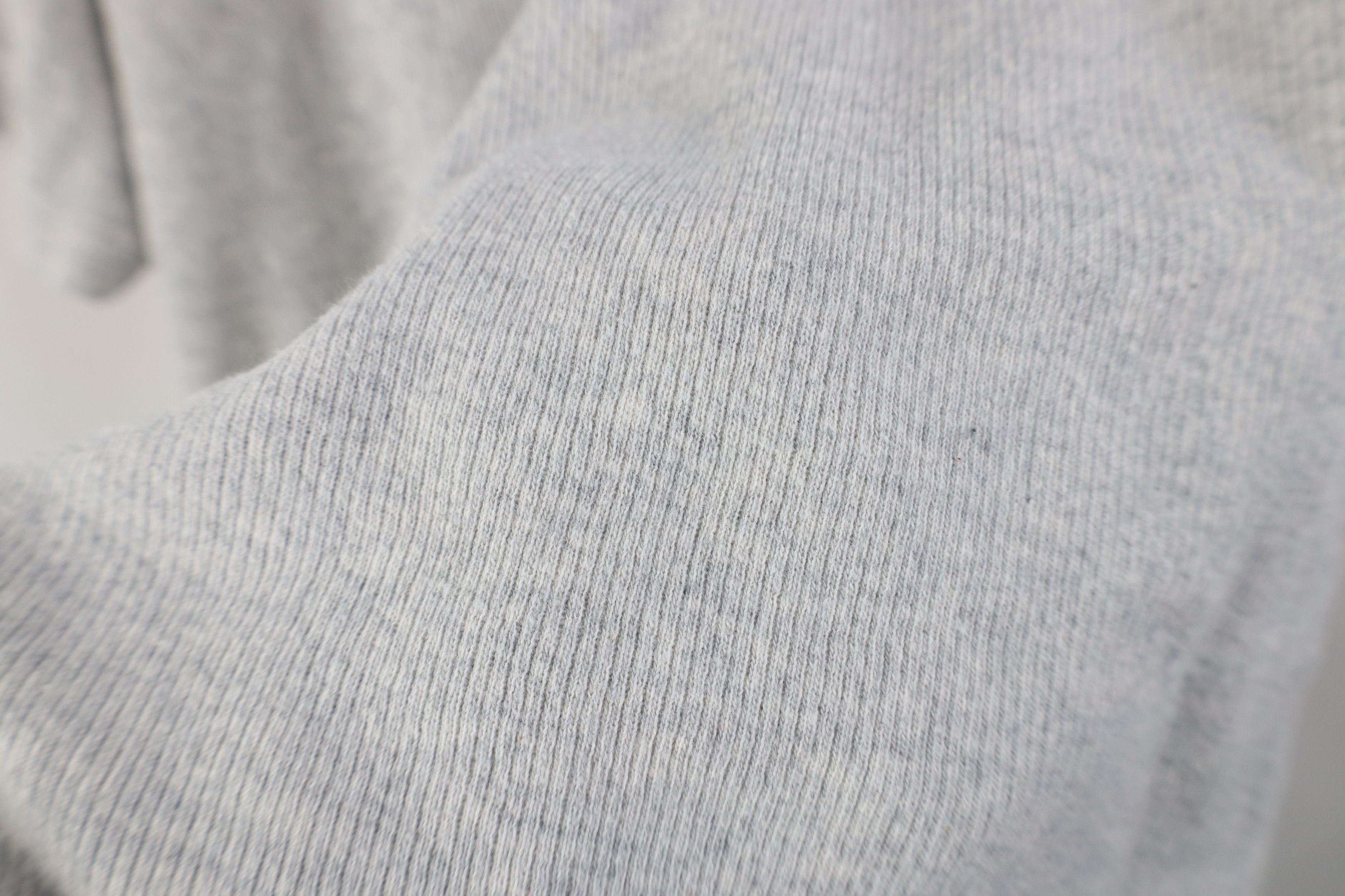 Vintage Vintage 90s Streetwear Boxy Fit Ribbed Knit T-Shirt Gray Size US XL / EU 56 / 4 - 6 Thumbnail