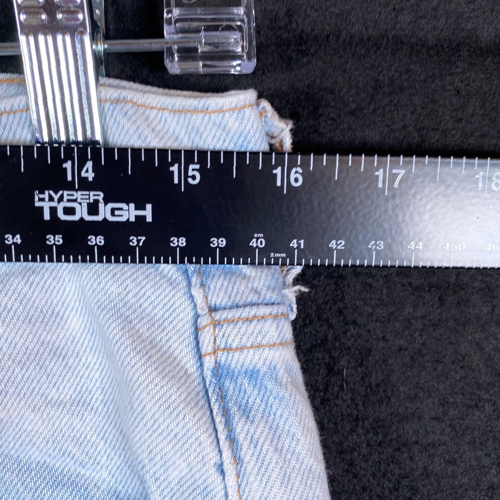 Aeropostale VINTAGE Aeropostale Jeans Blue Denim Mom 10 Womens Distressed 5-Pocket Stretch Relaxed Cotton Polyester Denim-Blue Classic Mom Jeans Women Size 32" / US 10 / IT 46 - 6 Thumbnail