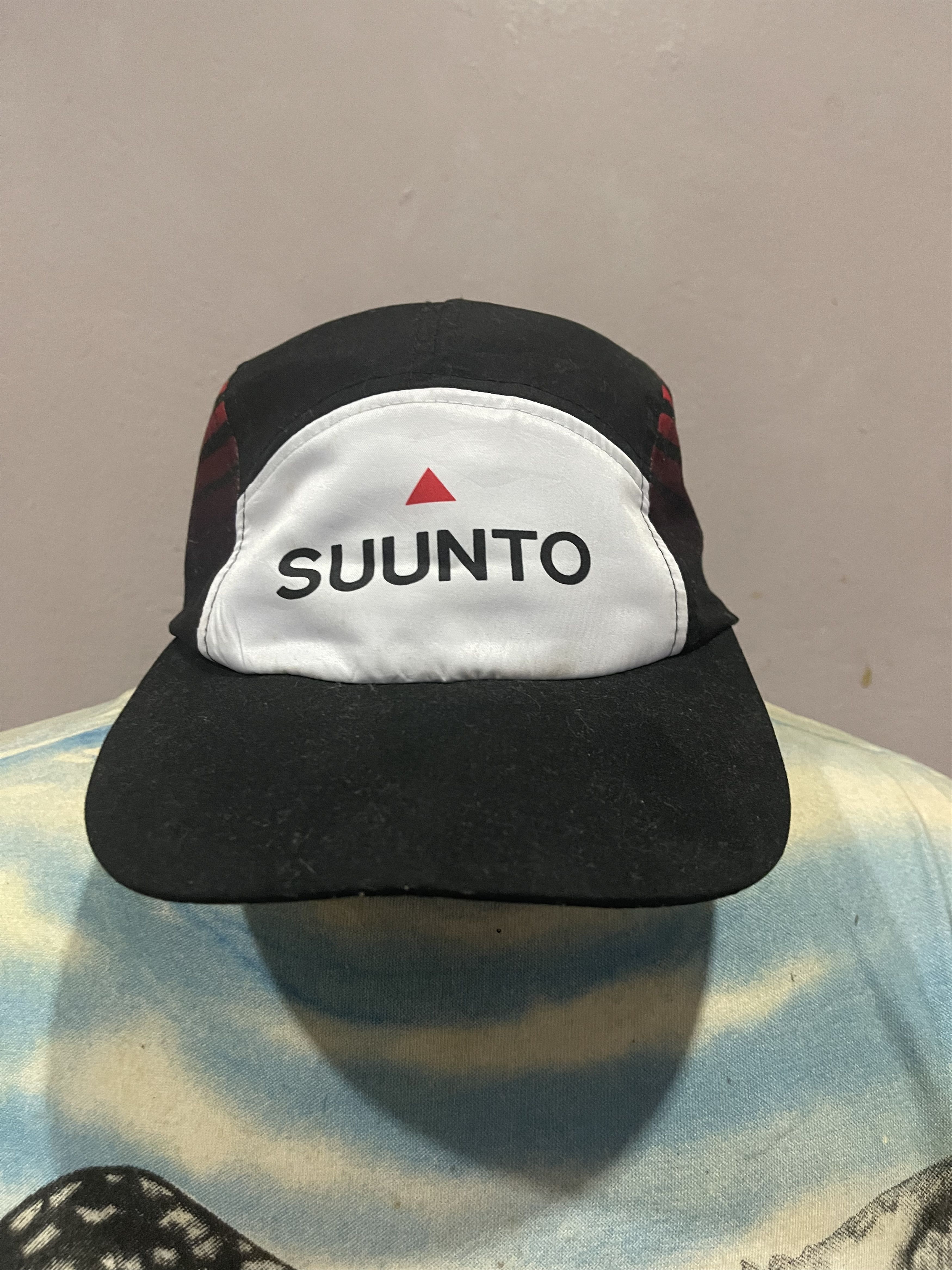 Japanese Brand Suunto Camp 5 Panel Running Cap Hat Size ONE SIZE - 1 Thumbnail