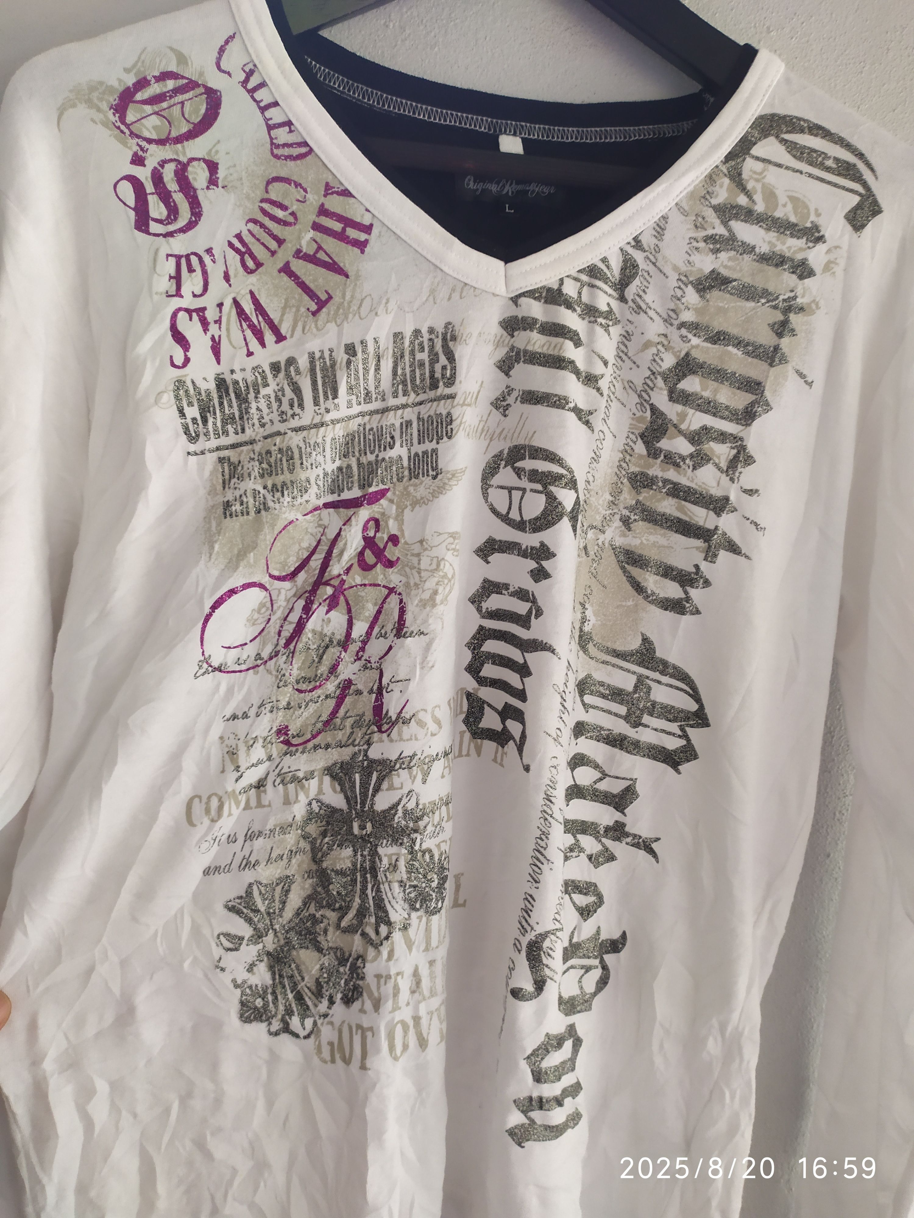If Six Was Nine Japanese Original remak gear poem longsleeave Size US L / EU 52-54 / 3 - 3 Thumbnail
