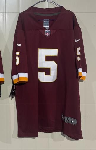 NFL Washington Commanders #5 Daniels Jersey Size US XL / EU 56 / 4 - 2 Thumbnail