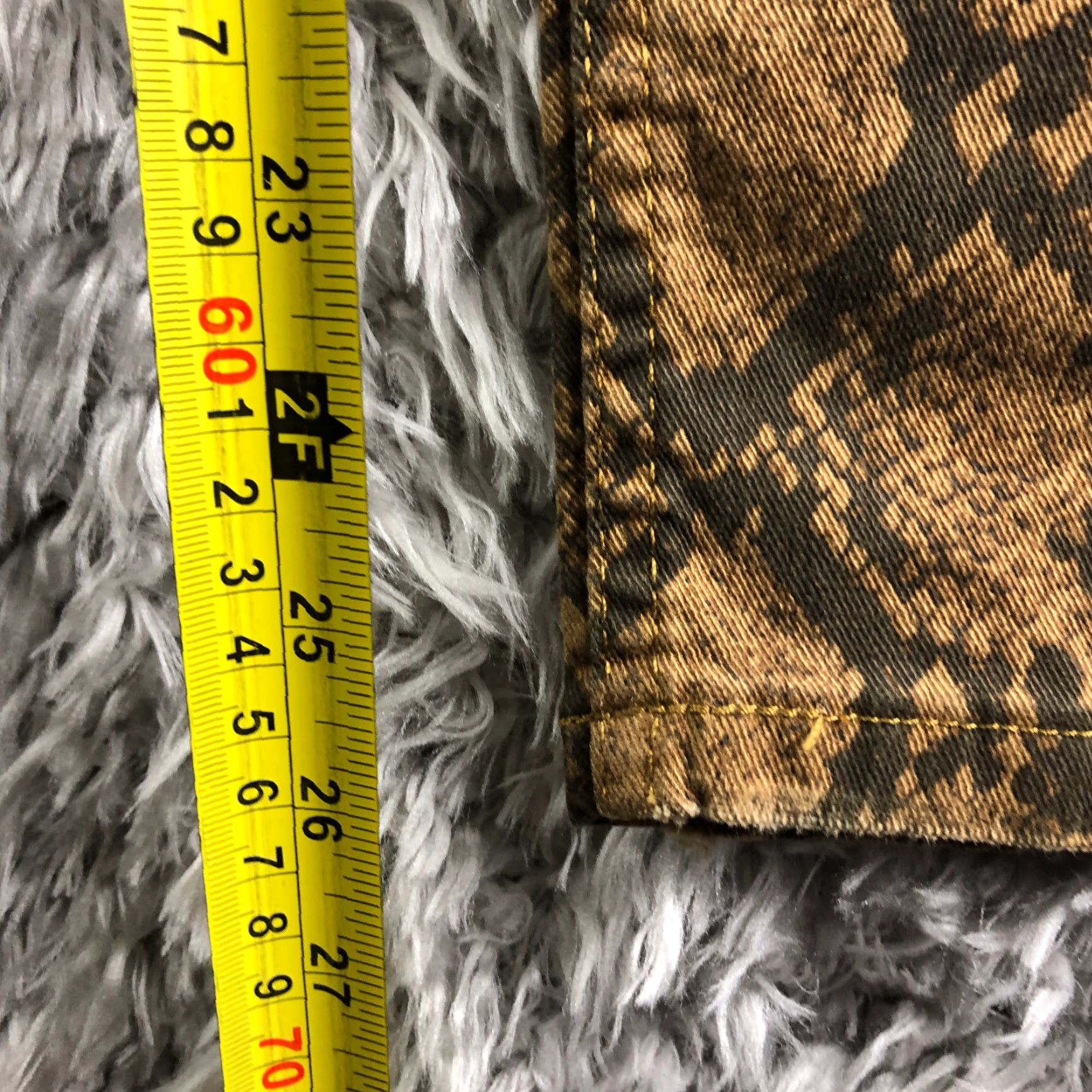 Zara ZARA Jeans High Rise Skinny Brown Snake Print Womens Size 34 US 2 Denim Regular Fit 5-Pocket Vintage: No Size 26" / US 2 / IT 38 - 3 Thumbnail
