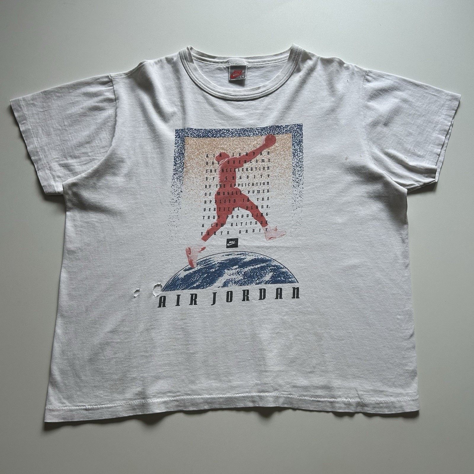Jordan Brand × Nike × Vintage 90's Nike Air Jordan AOP T