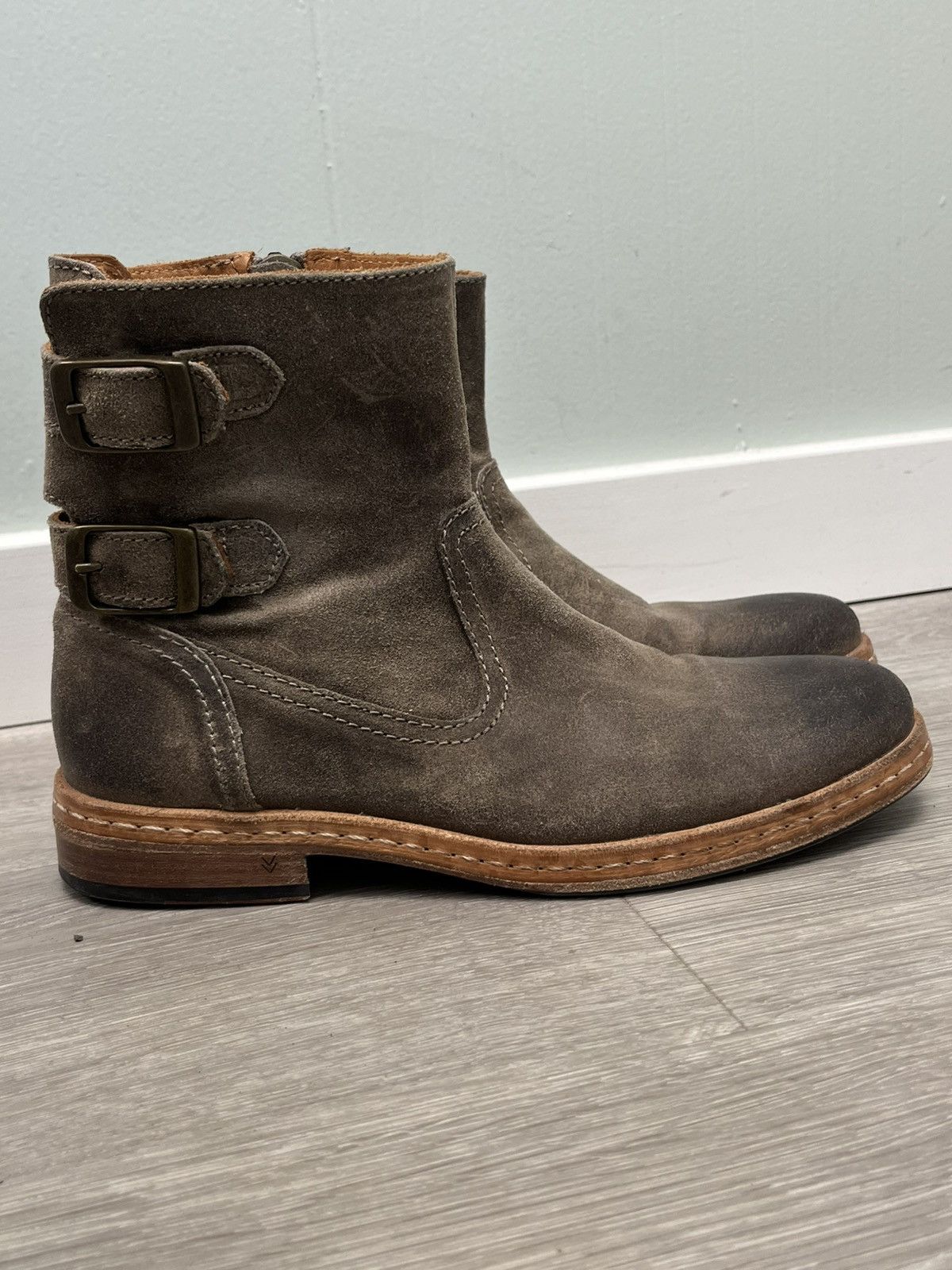 John Varvatos Engineer Triple Buckle Boot Size USA 7.5 EU 40.5 Size US 7.5 / EU 40-41 - 5 Thumbnail