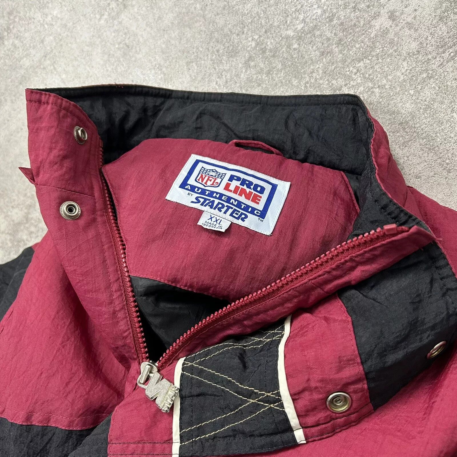 NFL × Starter × Vintage SAN FRANCISCO 49ERS STARTER PUFFER JACKET SIZE XXL 2XL Size US XXL / EU 58 / 5 - 6 Thumbnail