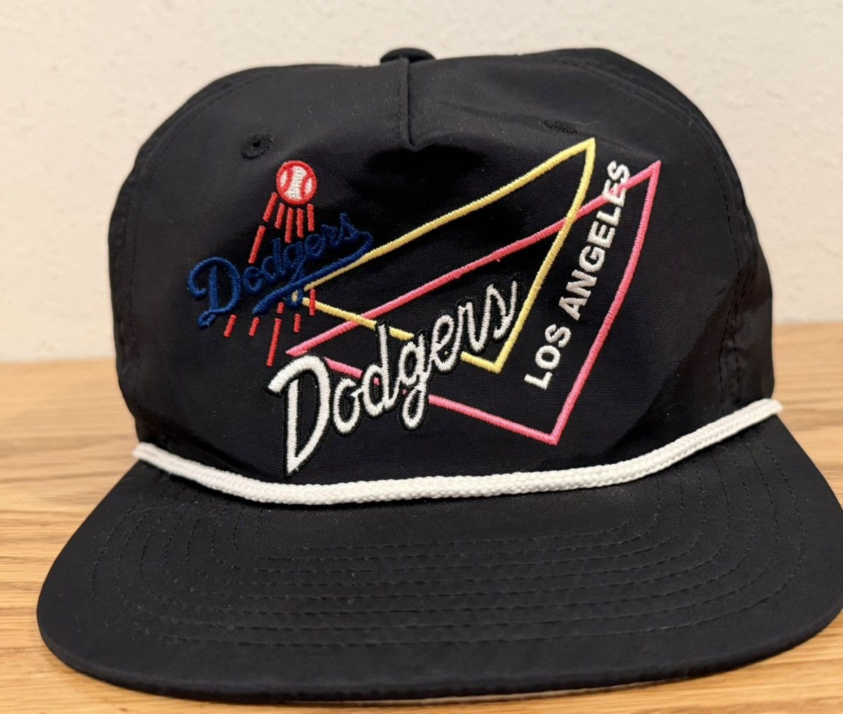 Mitchell & Ness Mitchell Ness Dodgers Retro Waterproof Hat Size ONE SIZE - 2 Thumbnail