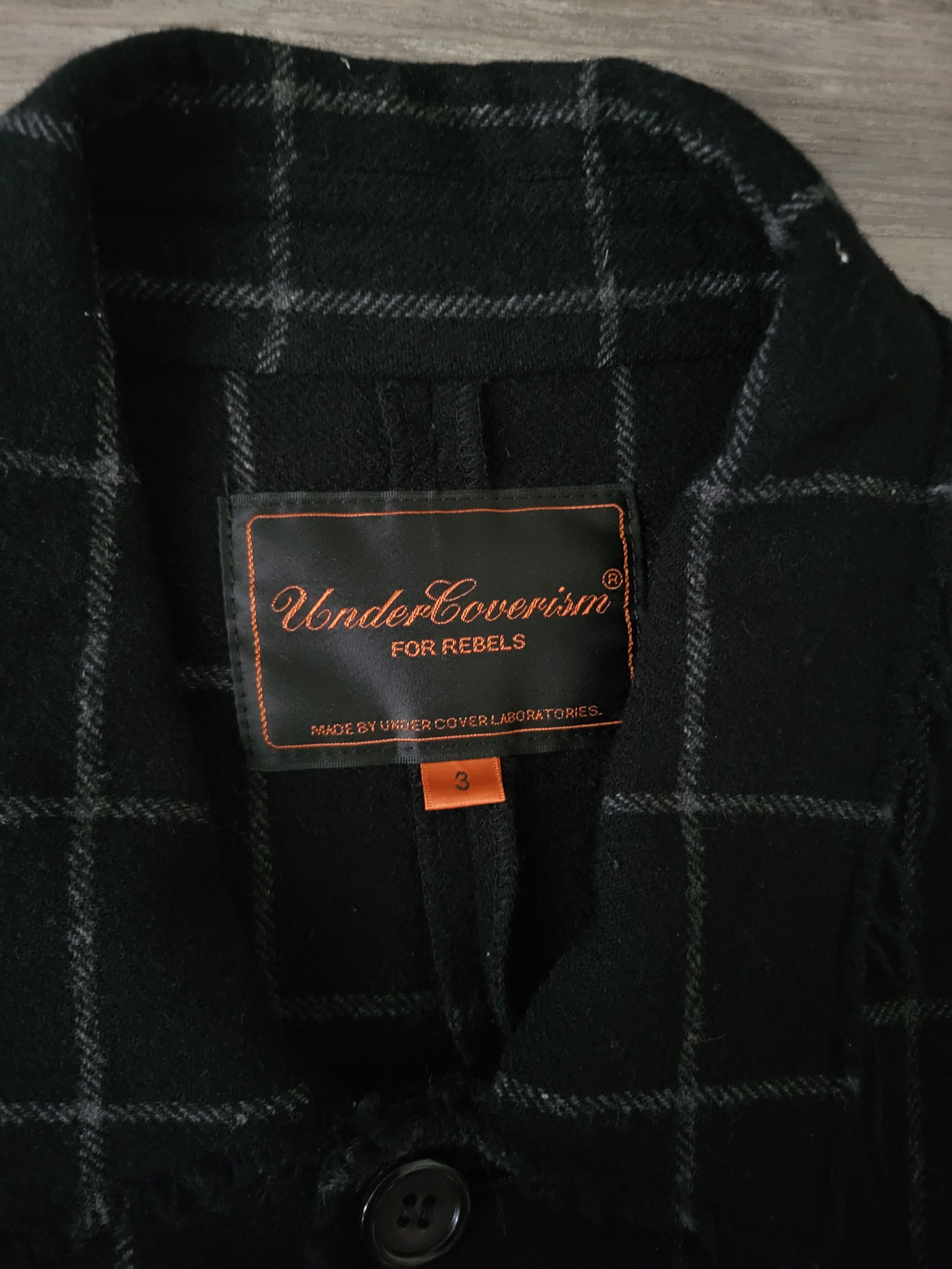 Undercover Undercover AW06 Wool Coat GuruGuru Size US L / EU 52-54 / 3 - 4 Thumbnail