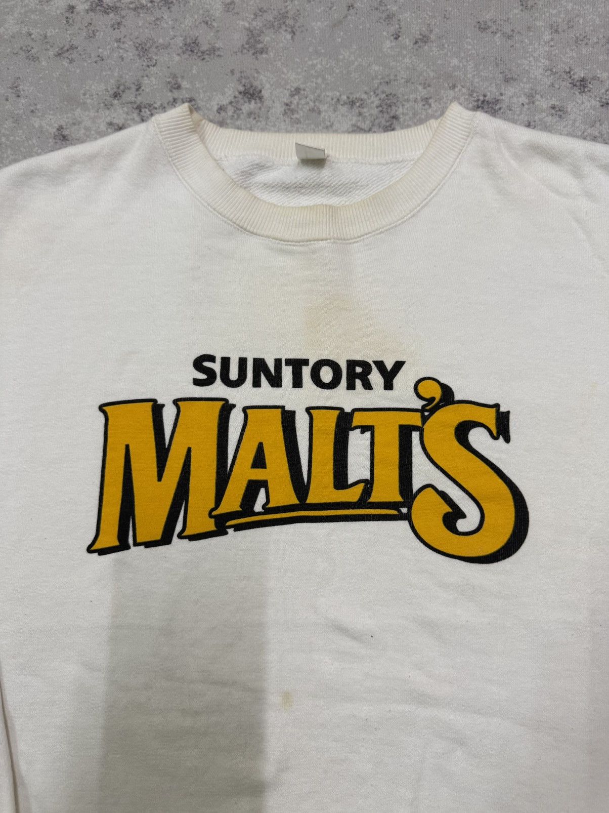 Vintage Vintage Suntory Malt’s Coffee Boss Sweatshirt Size US L / EU 52-54 / 3 - 6 Thumbnail