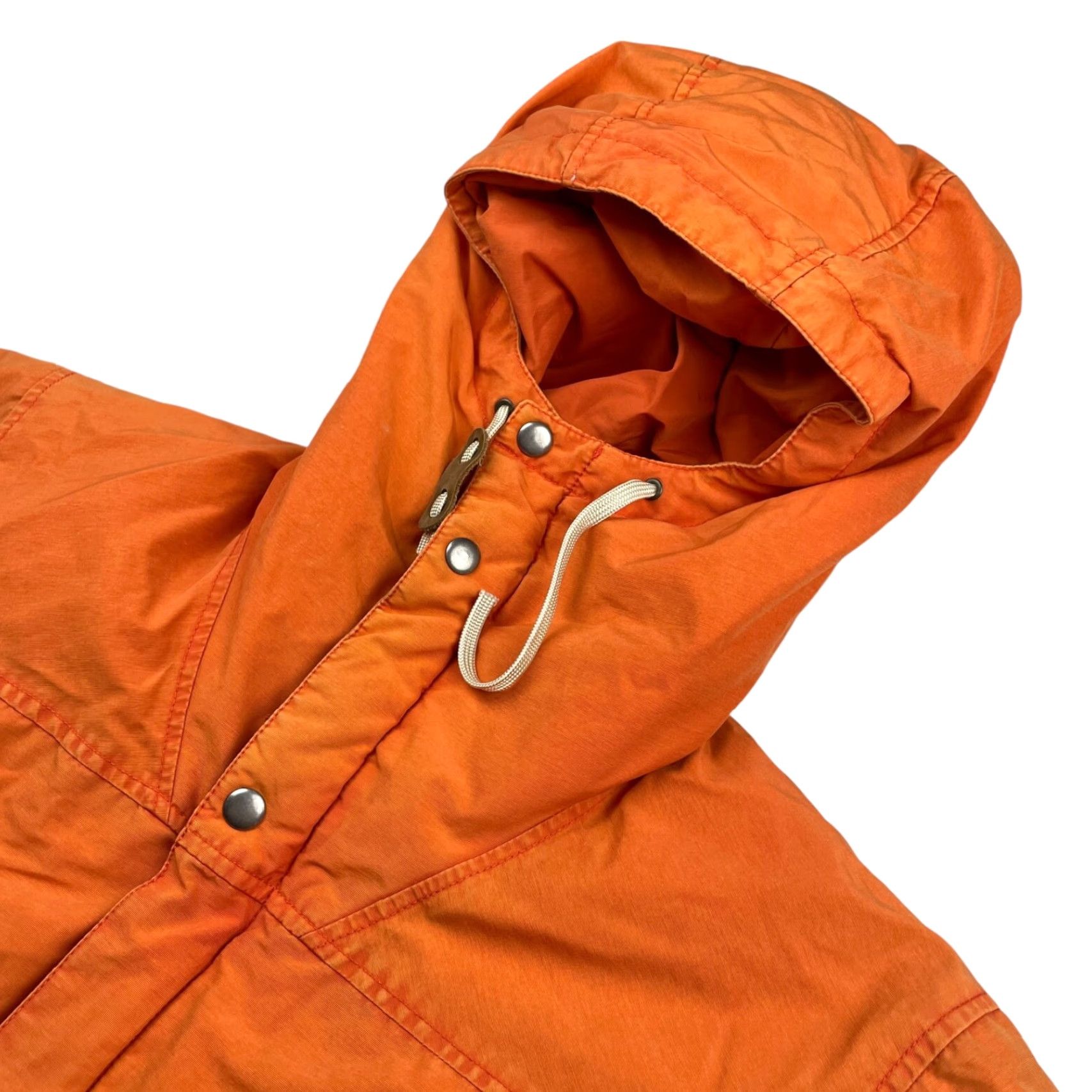 Gant VINTAGE Gant Rugger The Puffer Jacket Orange Nylon Hooded Insulated Lined Zip Snap Full Zip Small Men’s Size US S / EU 44-46 / 1 - 2 Thumbnail
