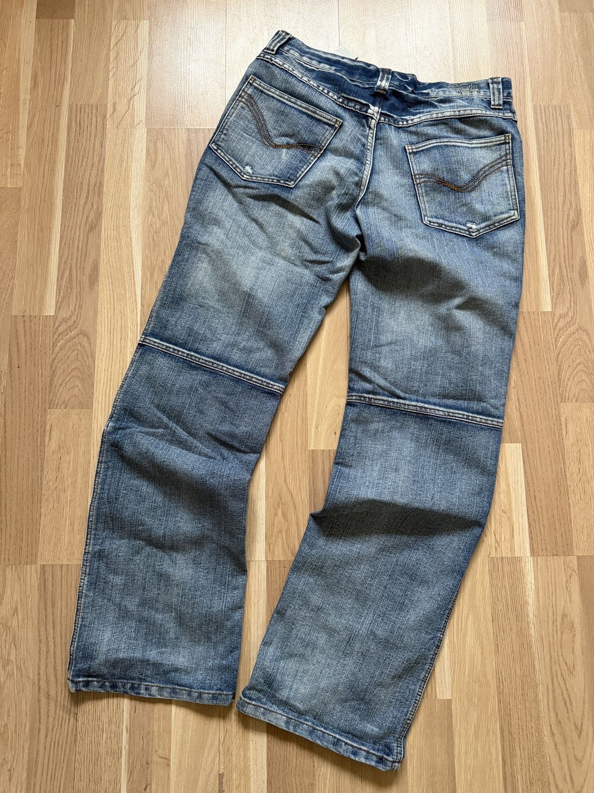 If Six Was Nine Vitage no faith studios style jeans denim faded washed y2k Size US 34 / EU 50 - 6 Thumbnail