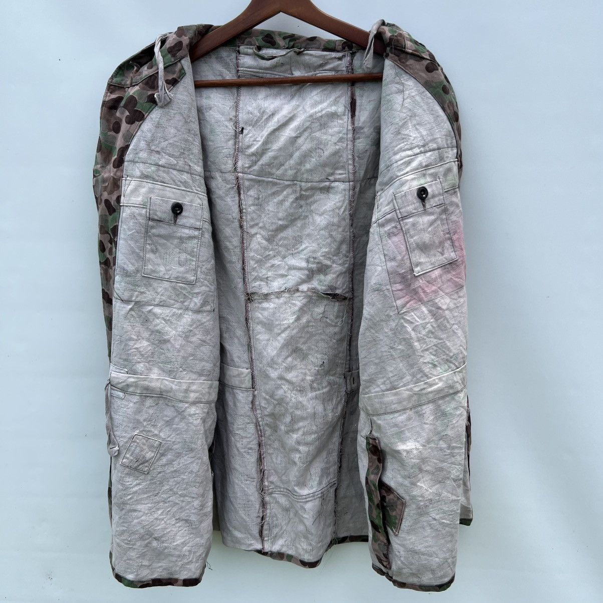 Vintage Vintage 60’s Austrian Army KAZ69 Pea Dot Field Jacket Size US L / EU 52-54 / 3 - 11 Thumbnail