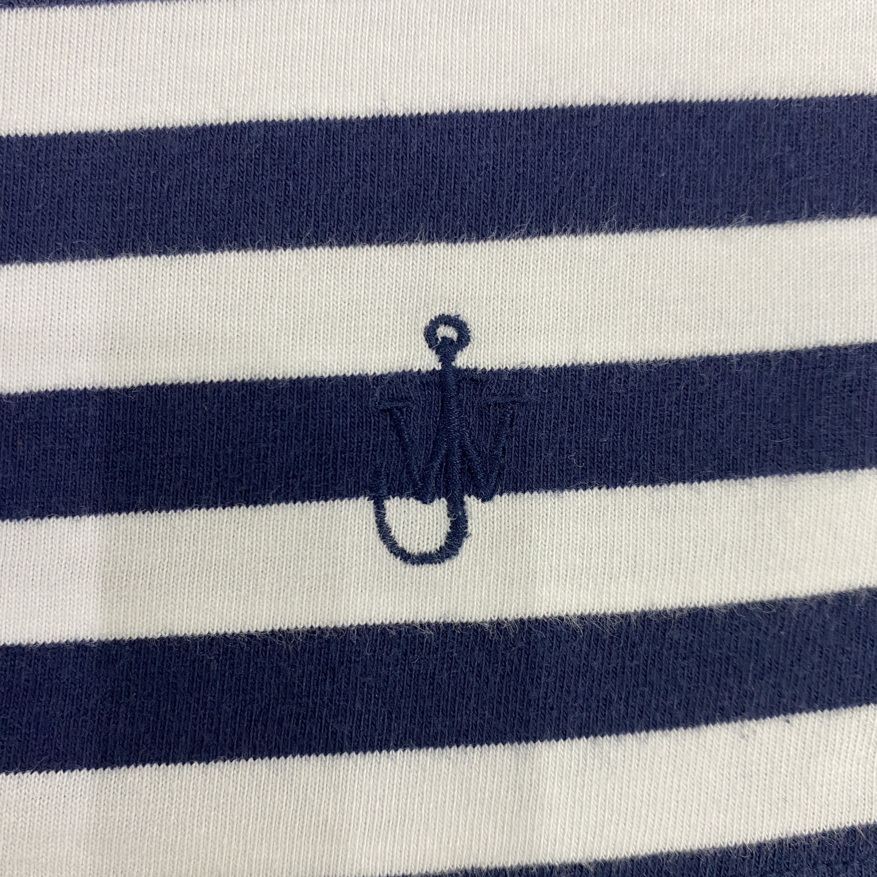 Japanese Brand JW Anderson Uniqlo Cotton Striped Tshirt - J088 Size US M / EU 48-50 / 2 - 6 Thumbnail