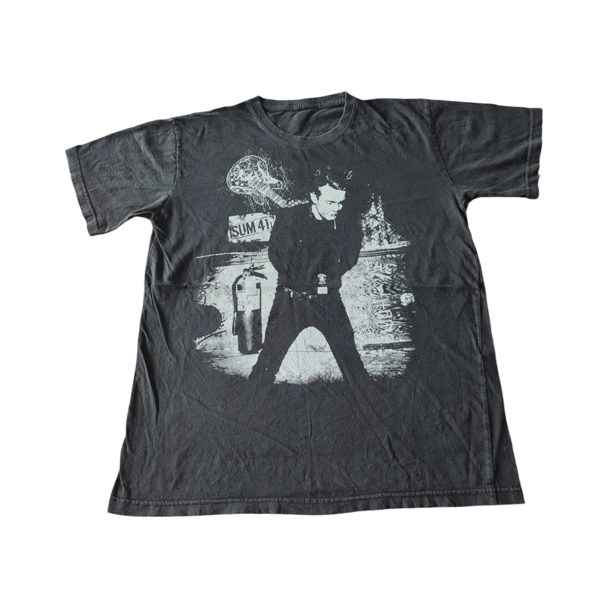 Band Tees × Vintage SUM 41 T SHIRT Size US M / EU 48-50 / 2 - 1 Thumbnail
