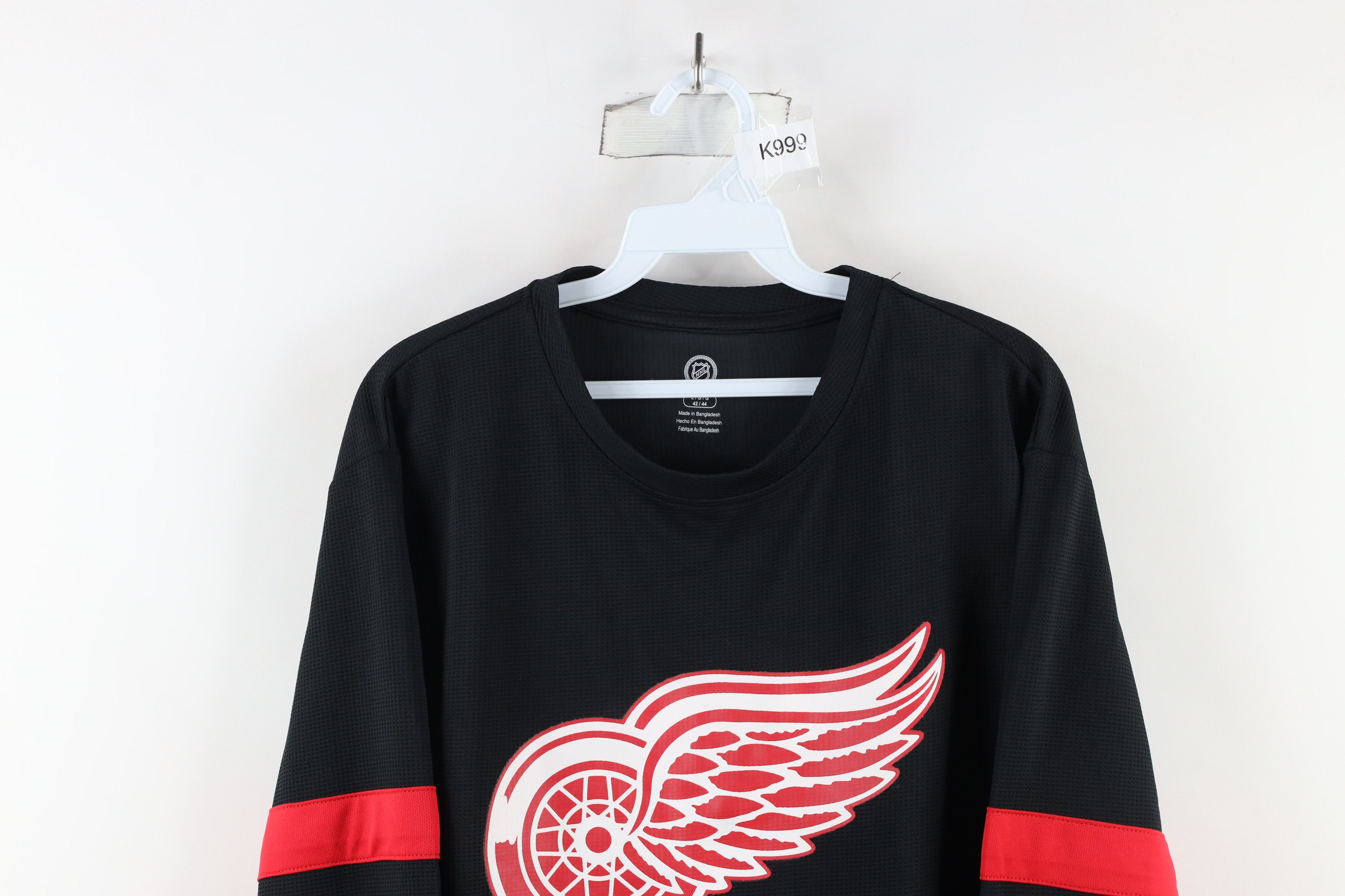 Vintage Vintage Knit Detroit Red Wings Hockey Jersey T-Shirt Black Size US L / EU 52-54 / 3 - 2 Thumbnail
