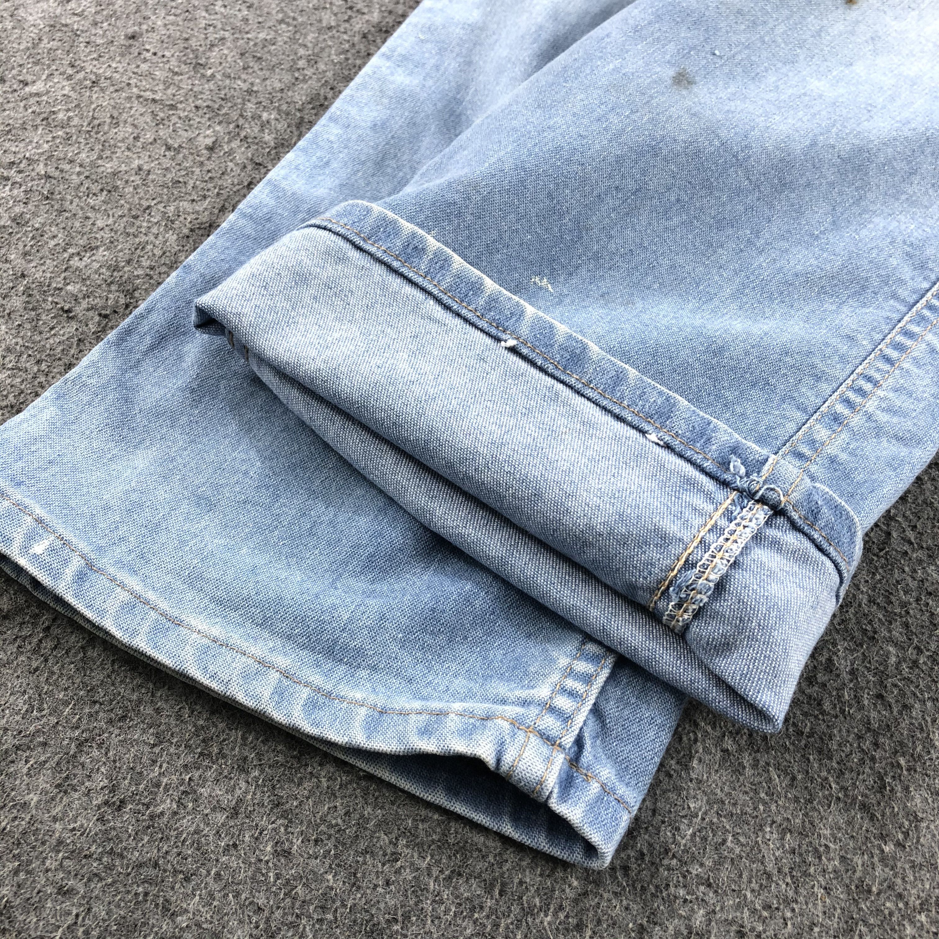 Levi's × Vintage Vintage 90s Light Wash Levis Jeans-JM1466 Size US 35 - 6 Thumbnail