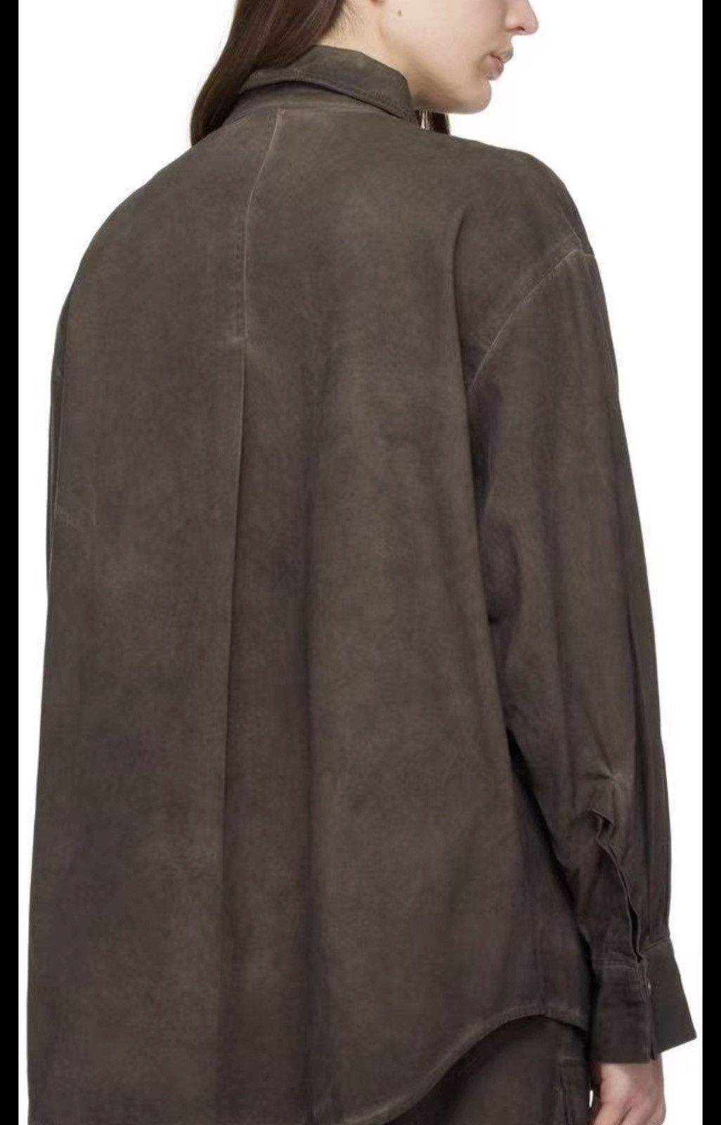 Holzweiler Holzweiler Women's Heavy Washed Loose Shirt Jacket J39 Size S / US 4 / IT 40 - 5 Thumbnail