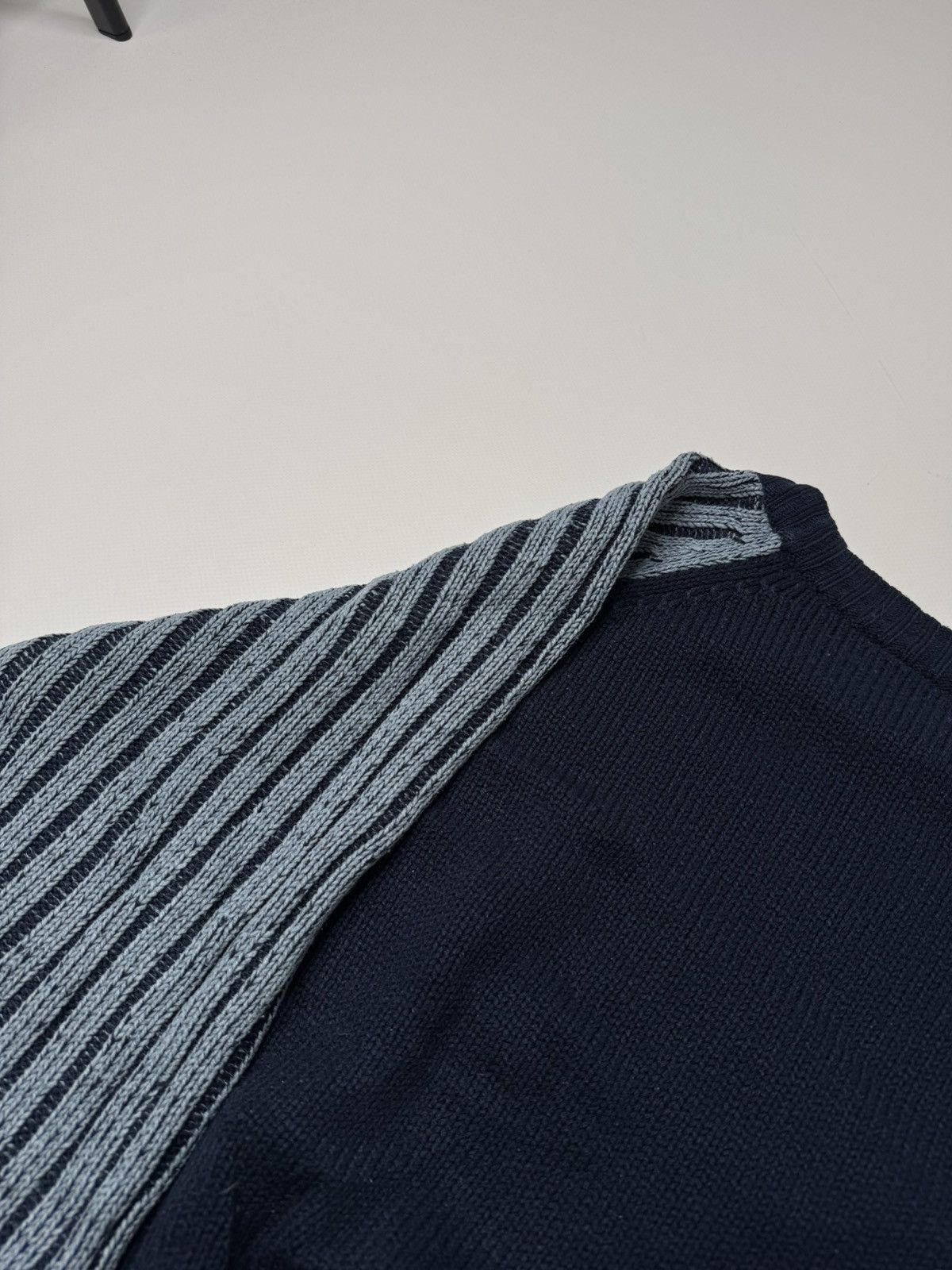Japanese Brand Vintage avant garde ribbed knit sweater USA swag if6was9 y2k Size US L / EU 52-54 / 3 - 6 Thumbnail