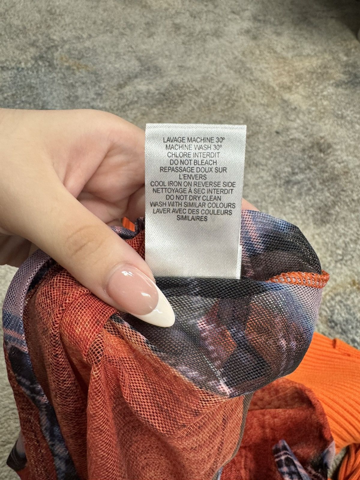 Jean Paul Gaultier × Y/Project Trompe-l'oeil Ruffle Cardigan Top Burnt Orange Size XS / US 0-2 / IT 36-38 - 9 Thumbnail