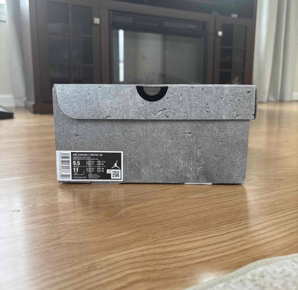 Jordan Brand Air Jordan 4 Retro SE 'Wet Cement' Size 9.5 Size US 9.5 / EU 42-43 - 8 Thumbnail