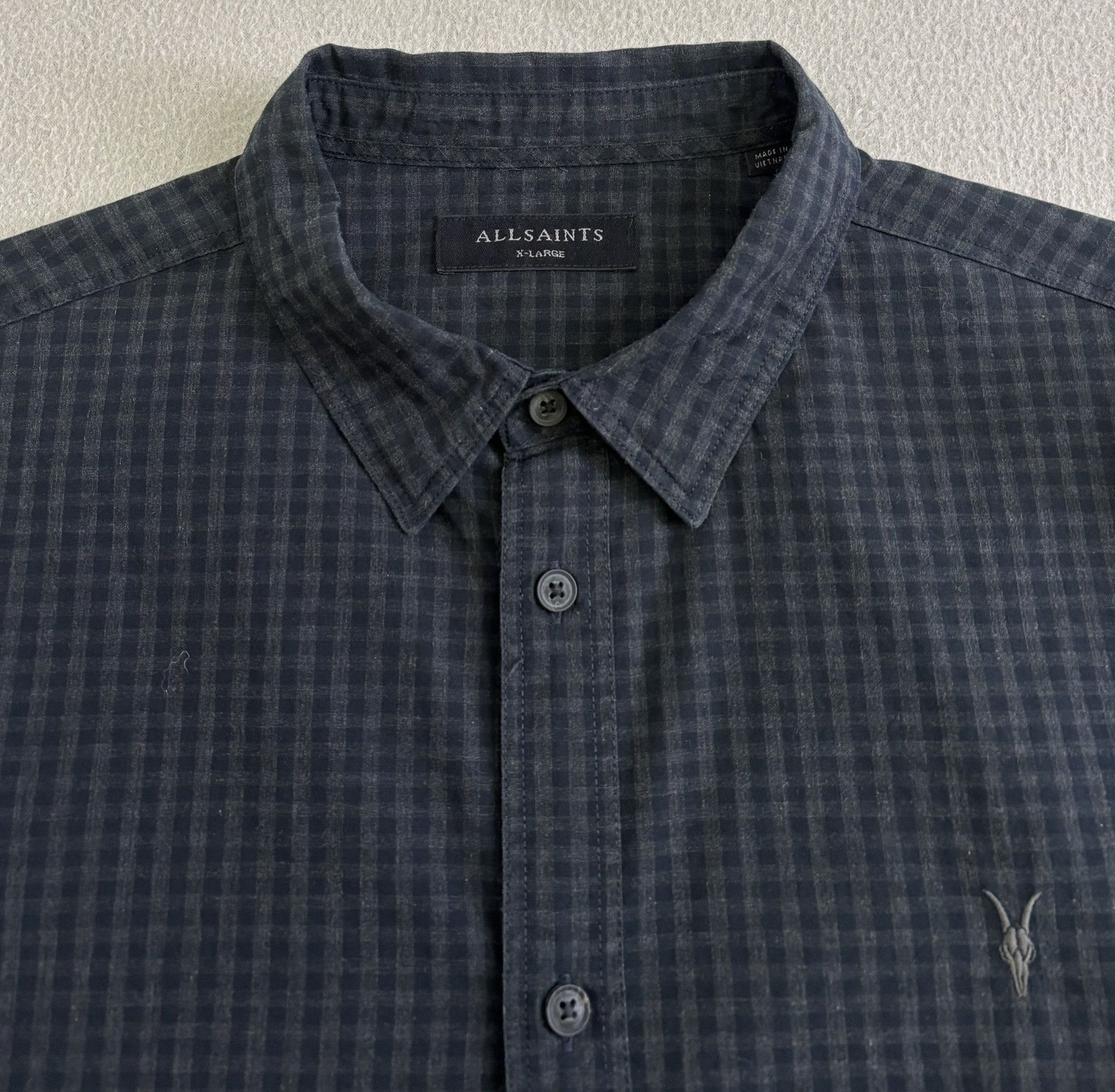 Allsaints Allsaints shirt Black Check size XL Size US XL / EU 56 / 4 - 11 Thumbnail