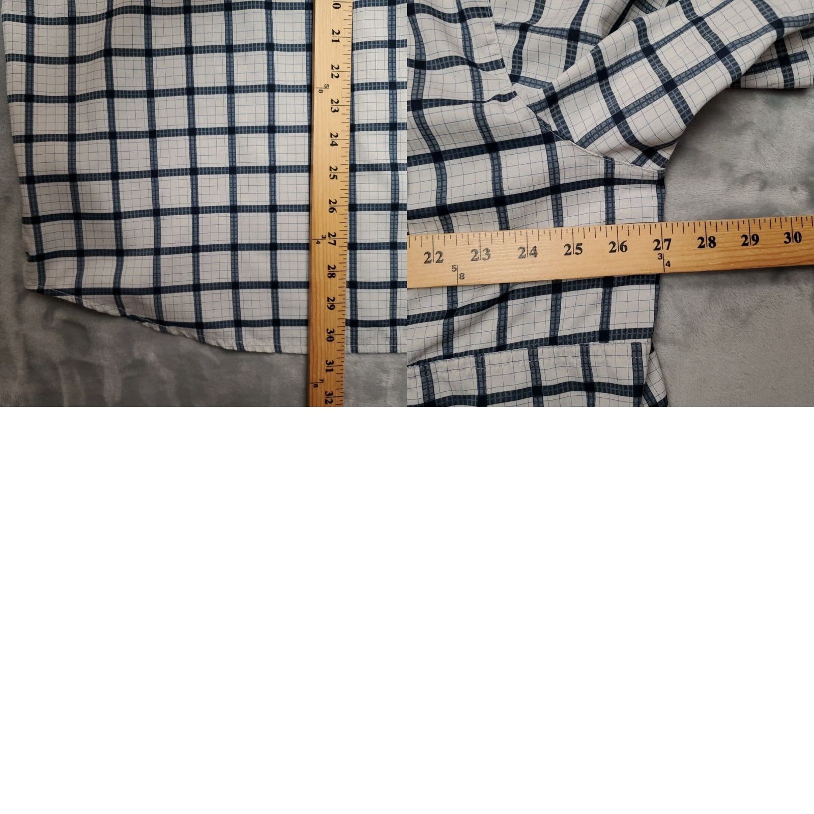 Vintage Columbia Shirt XXL Blue Plaid Omni Shade Vented UPF Outdoors Hike Fish Button-Up Casual Mens Size US XXL / EU 58 / 5 - 8 Thumbnail