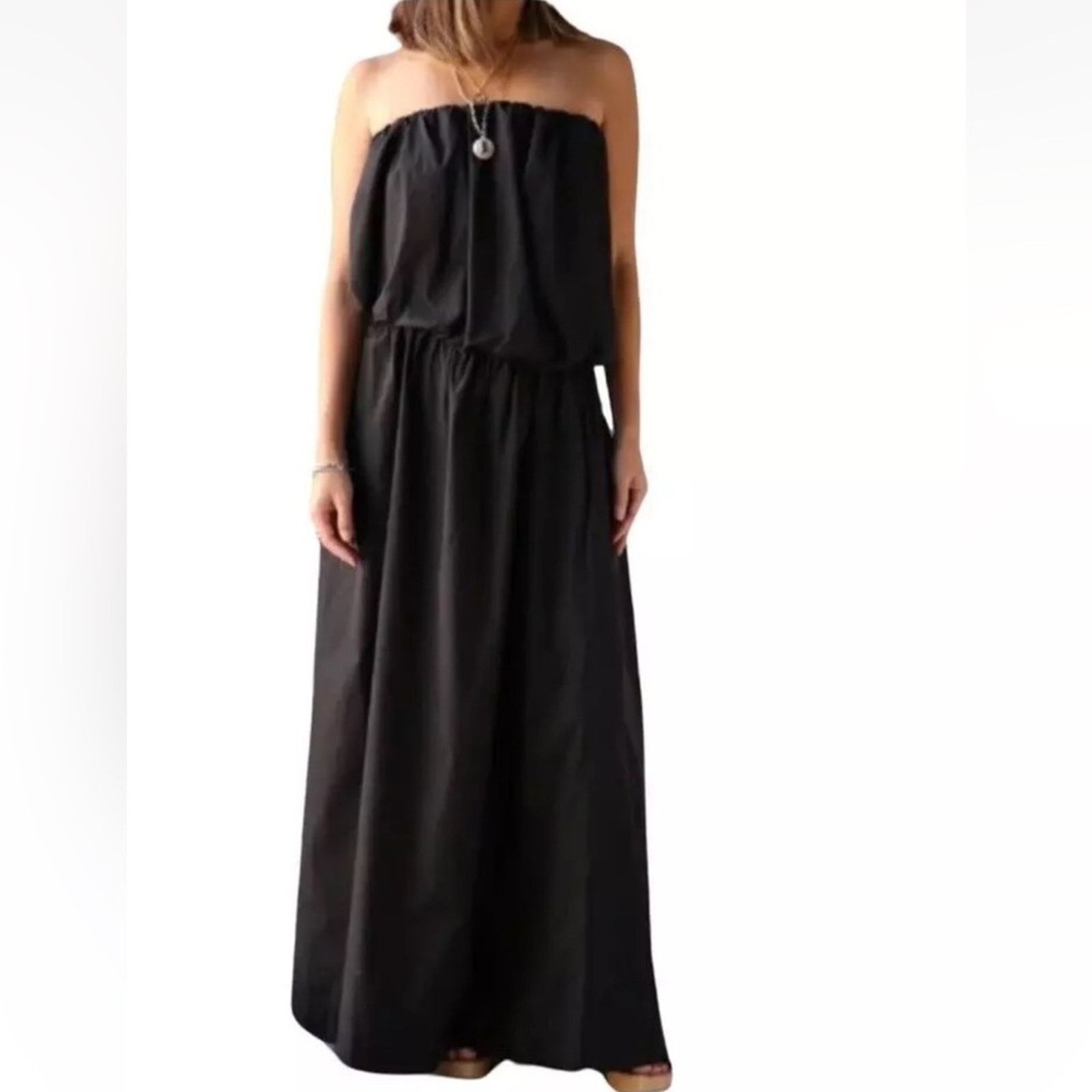 Other Esse Studios Strapless Midi Dress Side Cutout Size 4 Size S / US 4 / IT 40 - 1 Thumbnail