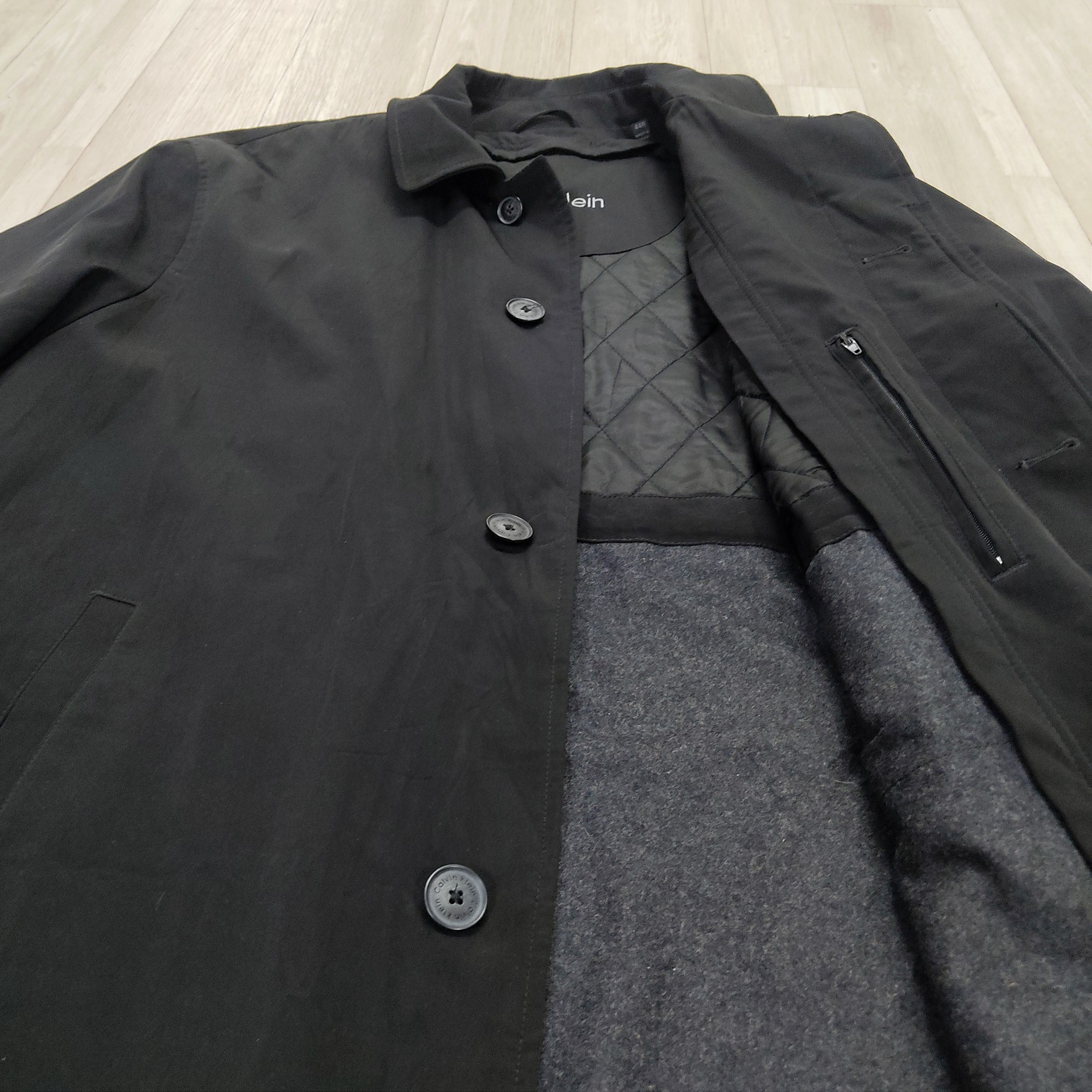 Calvin Klein CALVIN KLIEN Single Breasted Classic Trench Coat Jacket Size US L / EU 52-54 / 3 - 8 Thumbnail