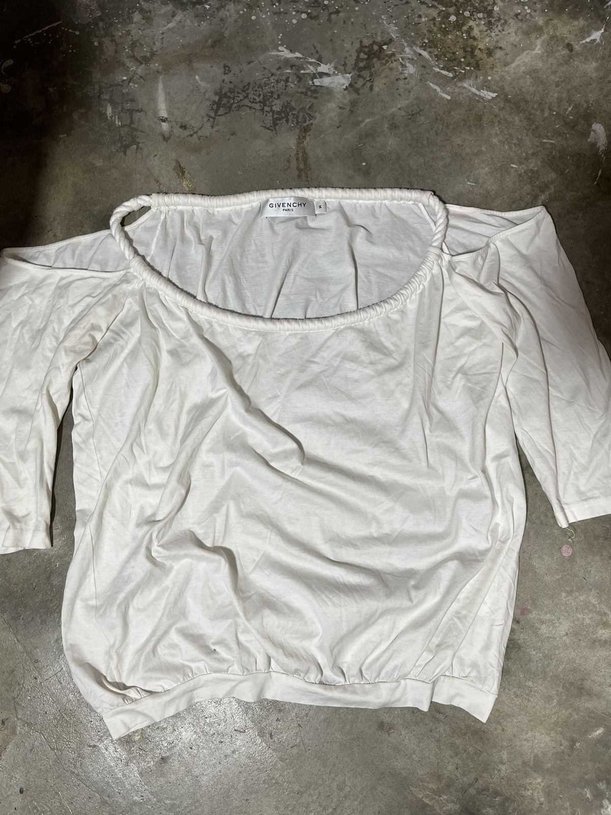 Designer × Givenchy × Vintage Vintage Designer Givenchy Crop Tops Size M / US 6-8 / IT 42-44 - 4 Thumbnail