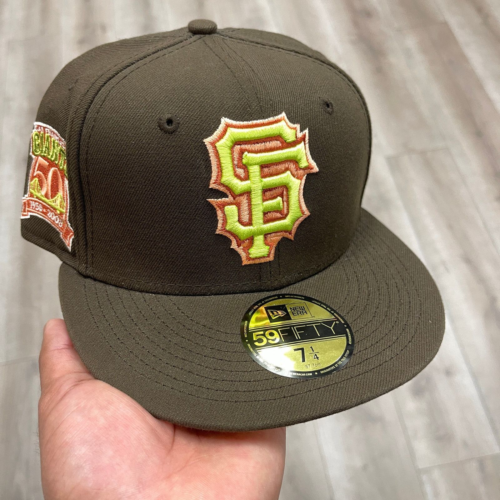 New Era New Era 59FIFTY San Francisco Giants fitted hat Cap 7 1/4 Size ONE SIZE - 1 Thumbnail