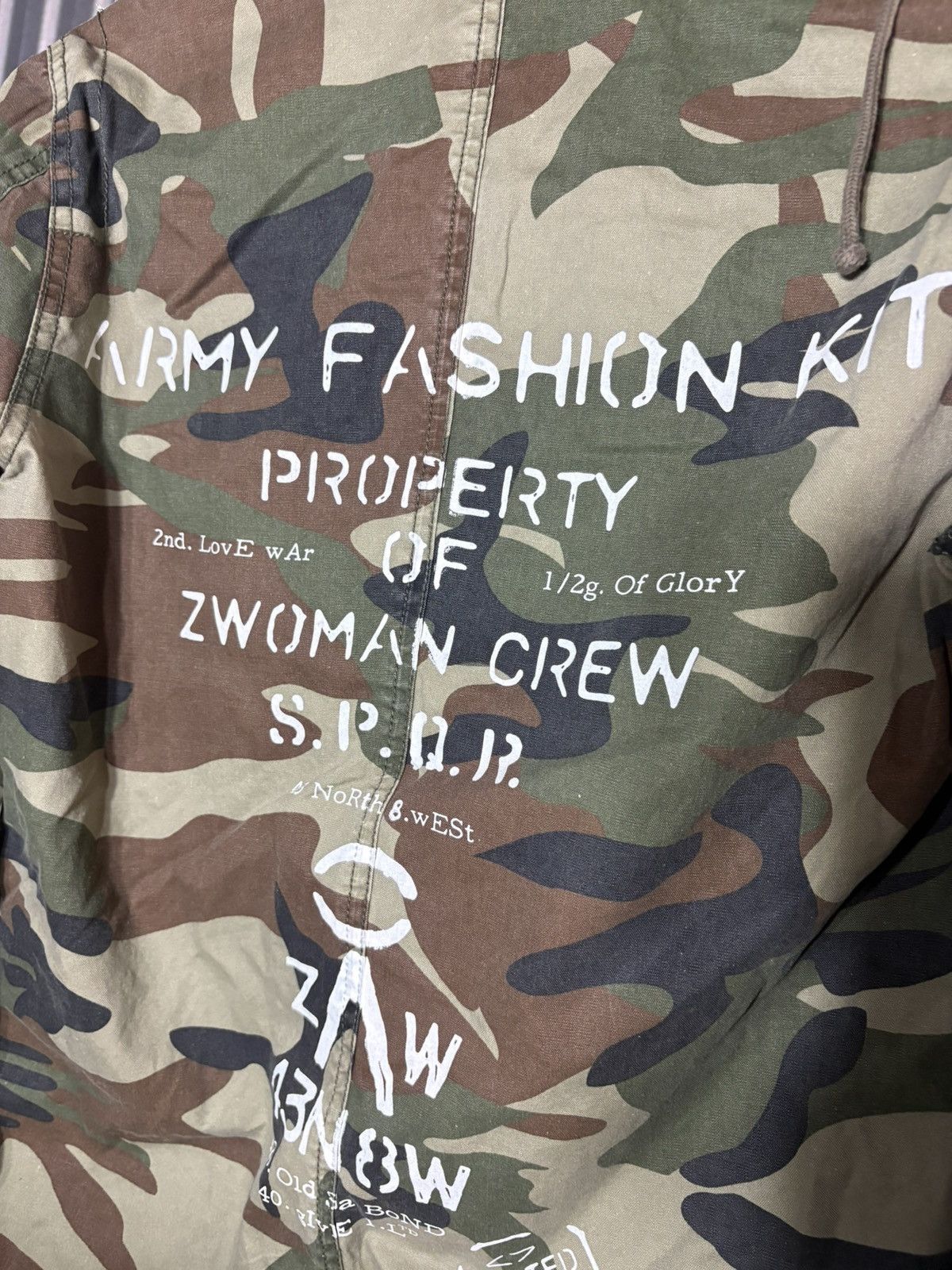 Zara Zara woman size xs Green and brown camo jacket Size XS / US 0-2 / IT 36-38 - 8 Thumbnail