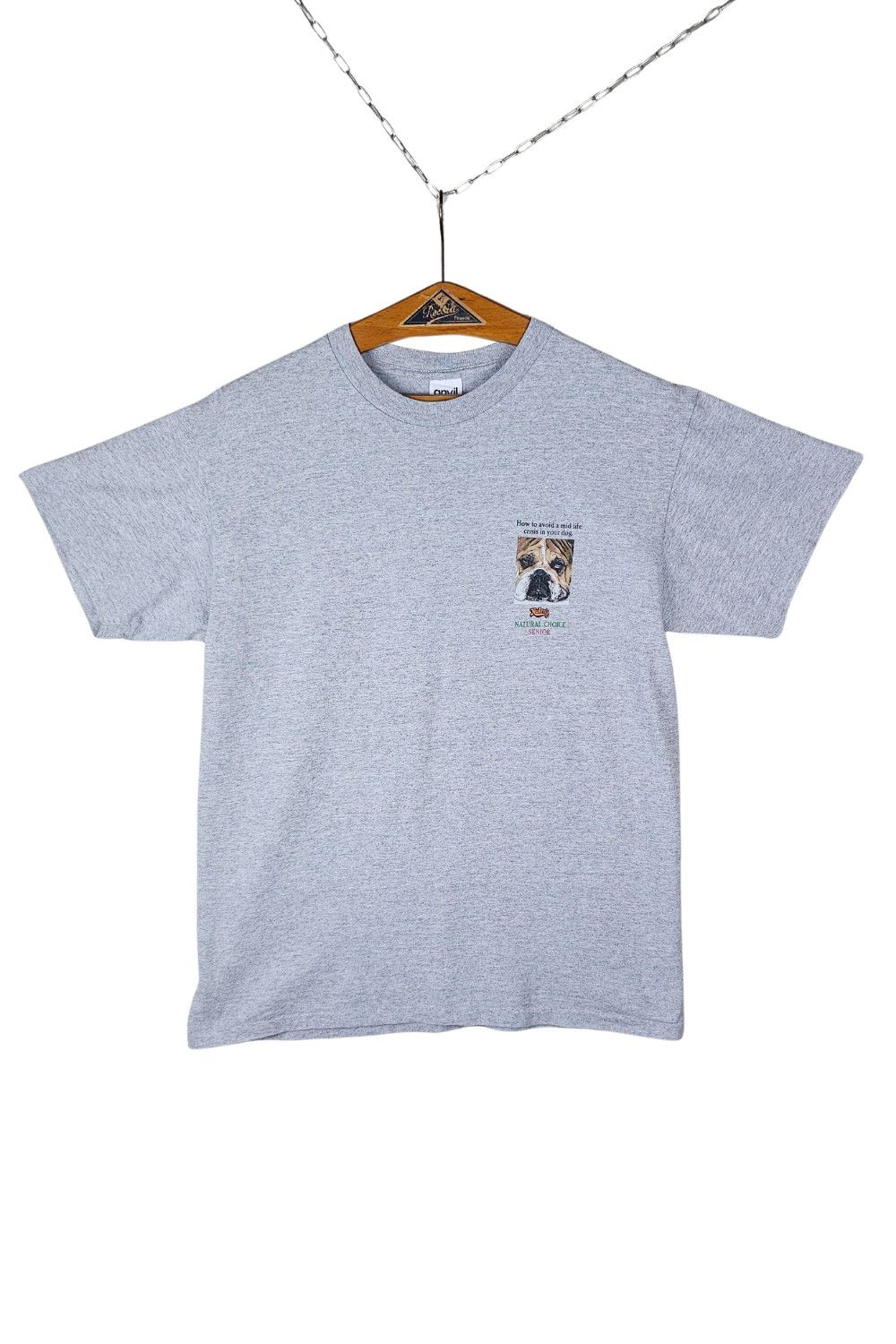 Anvil 1990s Nutro “How to Avoid a Mid-Life Crisis in Your Dog” Size US L / EU 52-54 / 3 - 2 Thumbnail