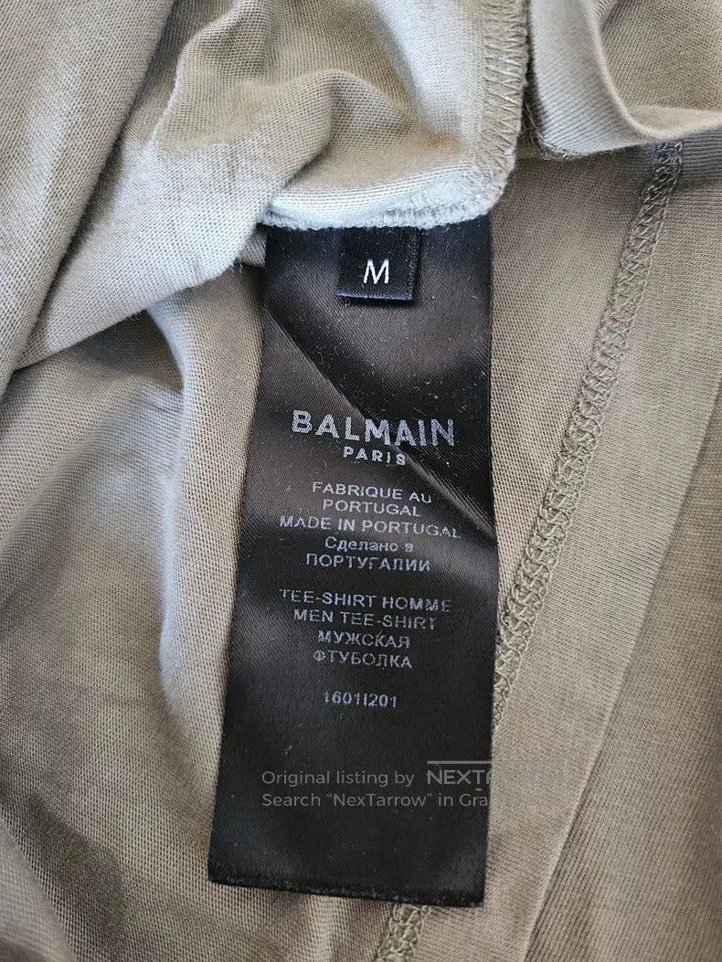 Balmain Balmain Men's Short Sleeve T. Size US M / EU 48-50 / 2 - 5 Thumbnail