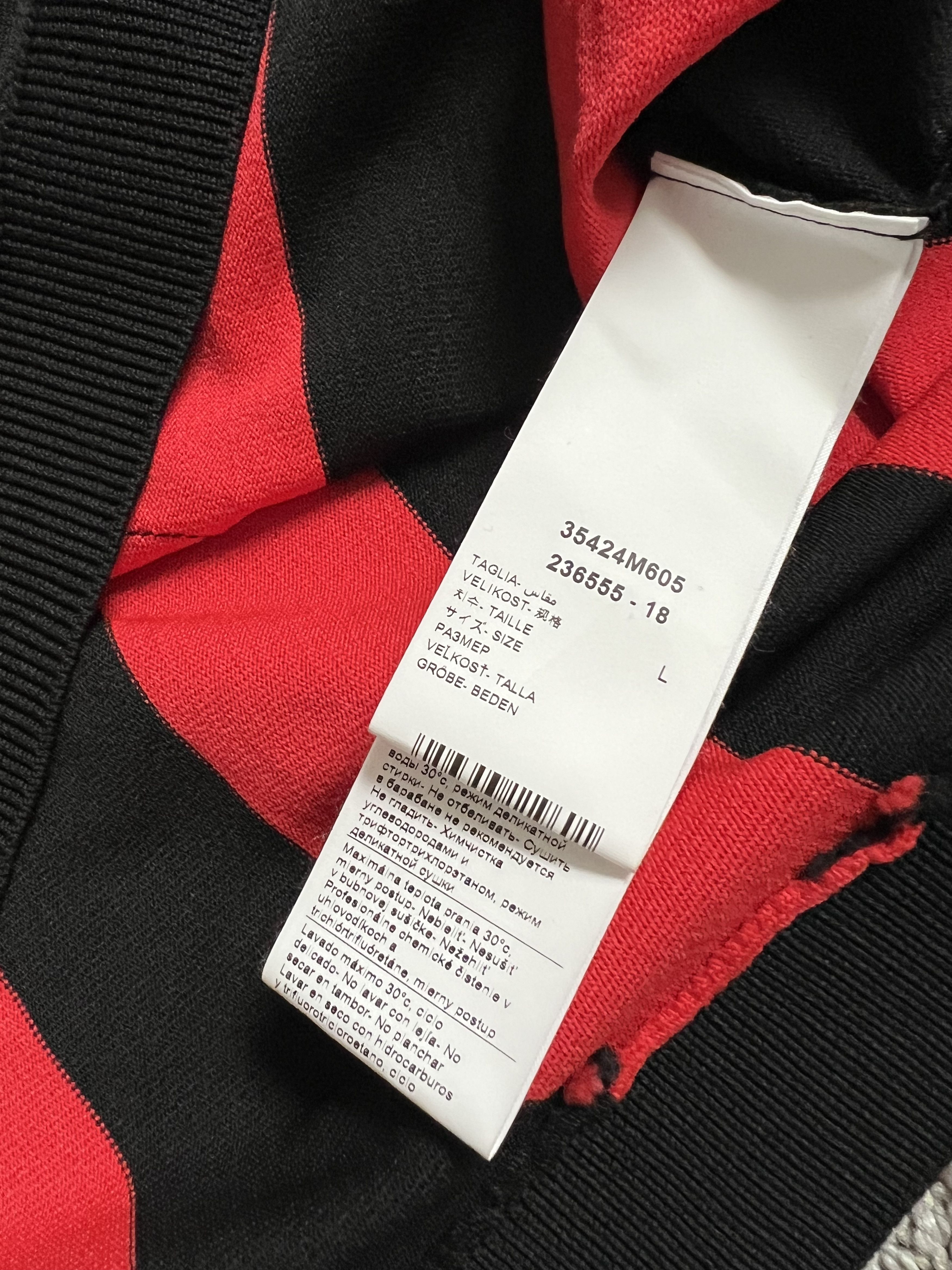 424 424 Long Sleeve Stripped Jersey Sweater. Size US L / EU 52-54 / 3 - 4 Thumbnail