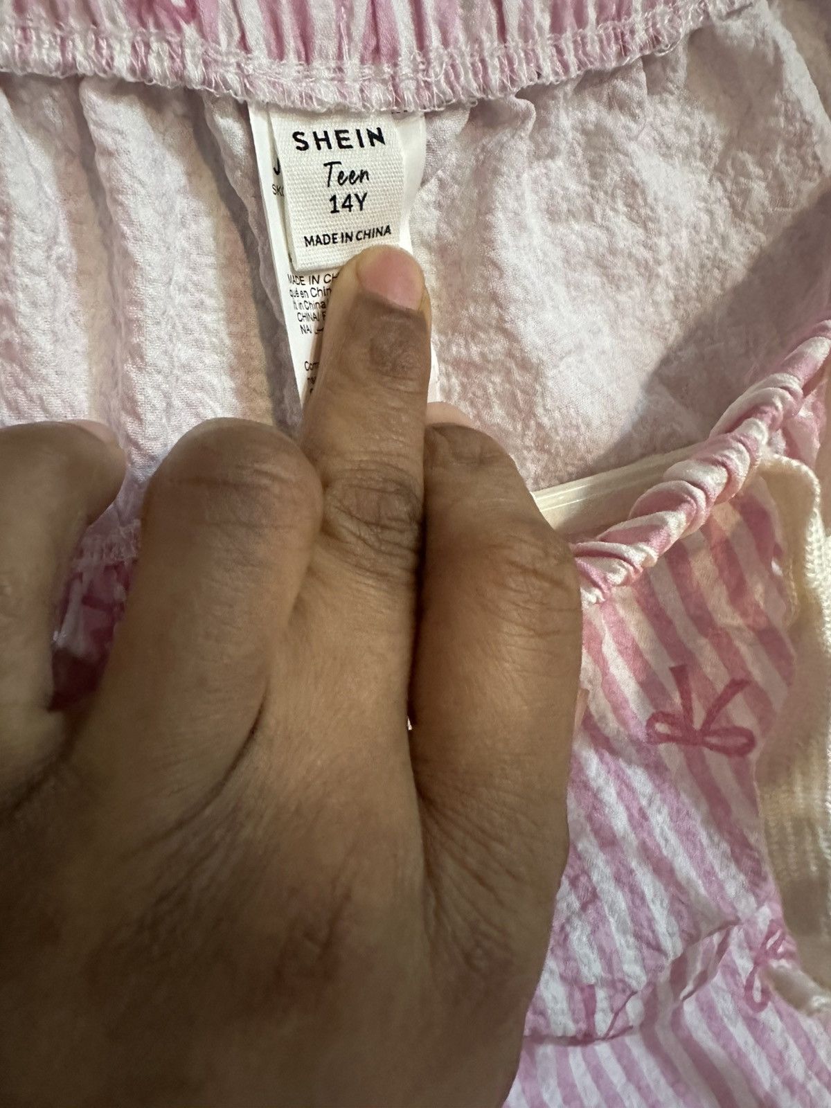 Shein Pink pijama Size 36" / US 14 / IT 50 - 10 Thumbnail