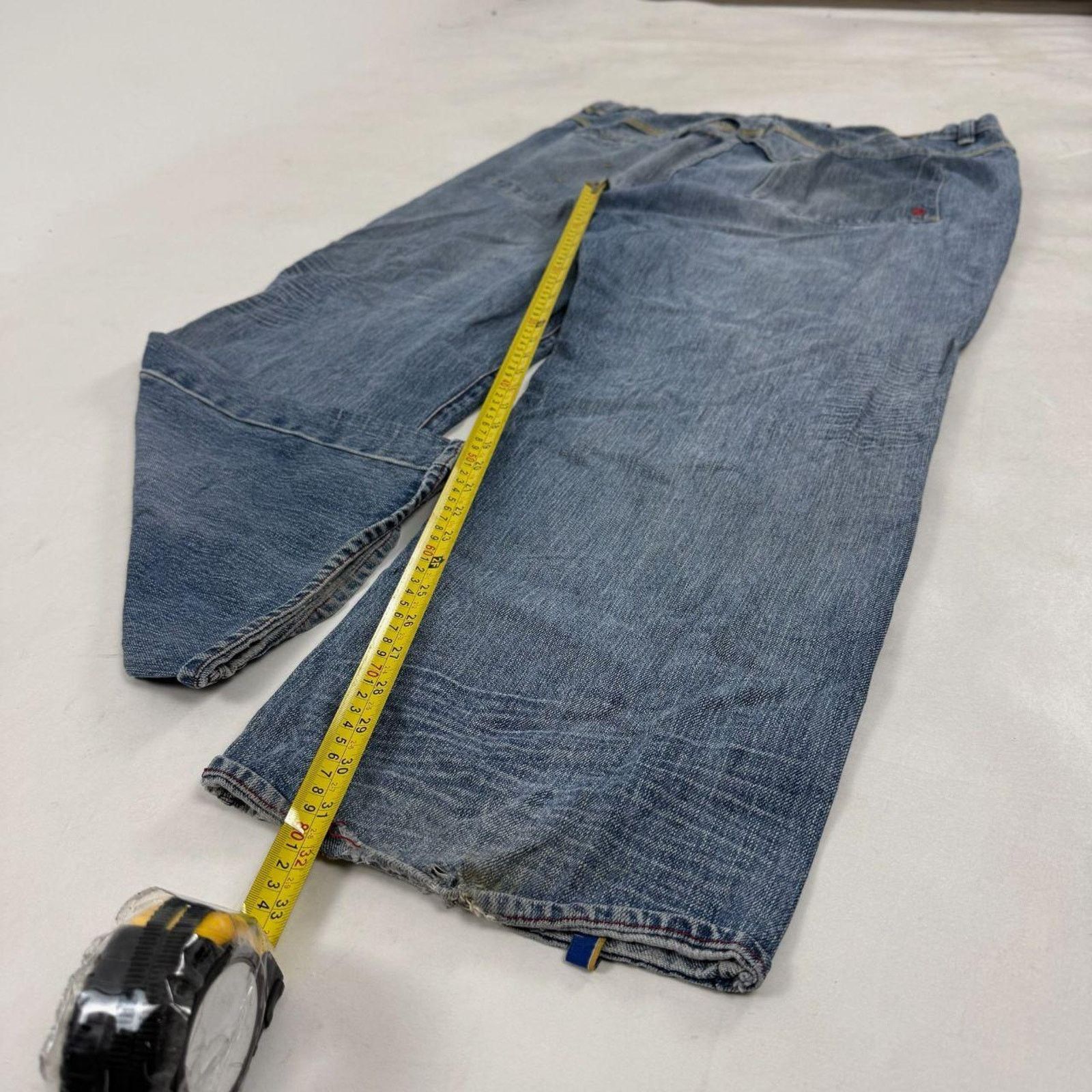 JNCO × Rocawear × Vintage Vintage y2k rocawear faded stonewash baggy wide leg jeans Size US 38 / EU 54 - 3 Thumbnail