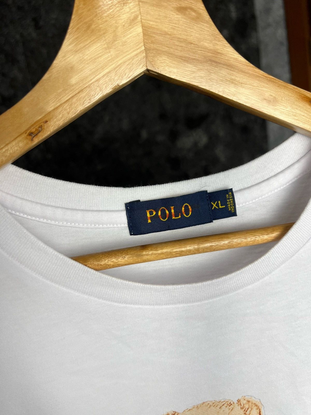 Polo Ralph Lauren × Ralph Lauren × Ralph Lauren Sport Y2K Vintage Polo Bear Ralph Lauren T Shirt RRL Size XL Size US XL / EU 56 / 4 - 3 Thumbnail
