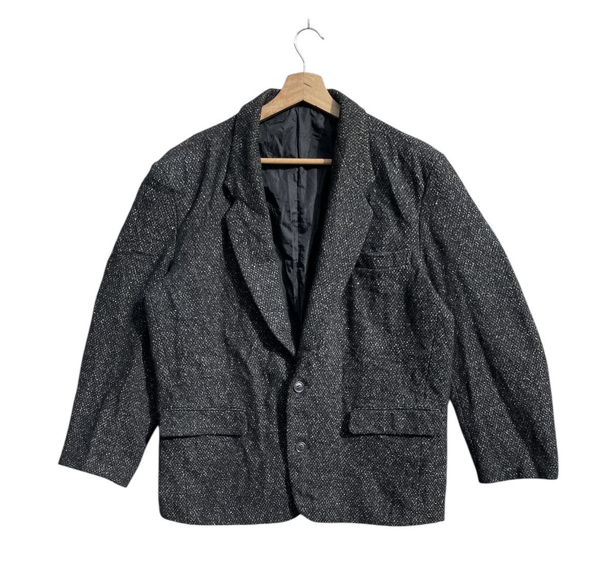 Vintage 🔥Accept Binding Offer🔥 Grey Wool Blend Veleno Uomo Blazer Size US L / EU 52-54 / 3 - 1 Thumbnail