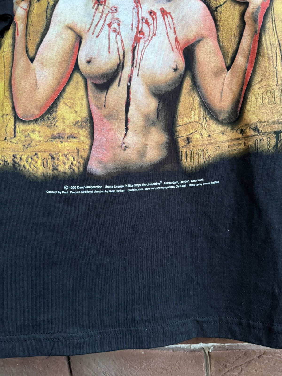 Band Tees Vintage 1999 Cradle of Filth "Praise The Metal Band Tshirt Size US XL / EU 56 / 4 - 3 Thumbnail