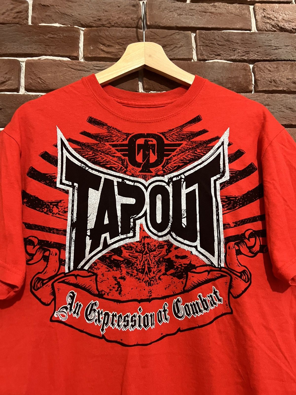 Tapout Vintage Y2K Tapout Signature Series MMA DRIP T-Shirt 00s Size US M / EU 48-50 / 2 - 3 Thumbnail