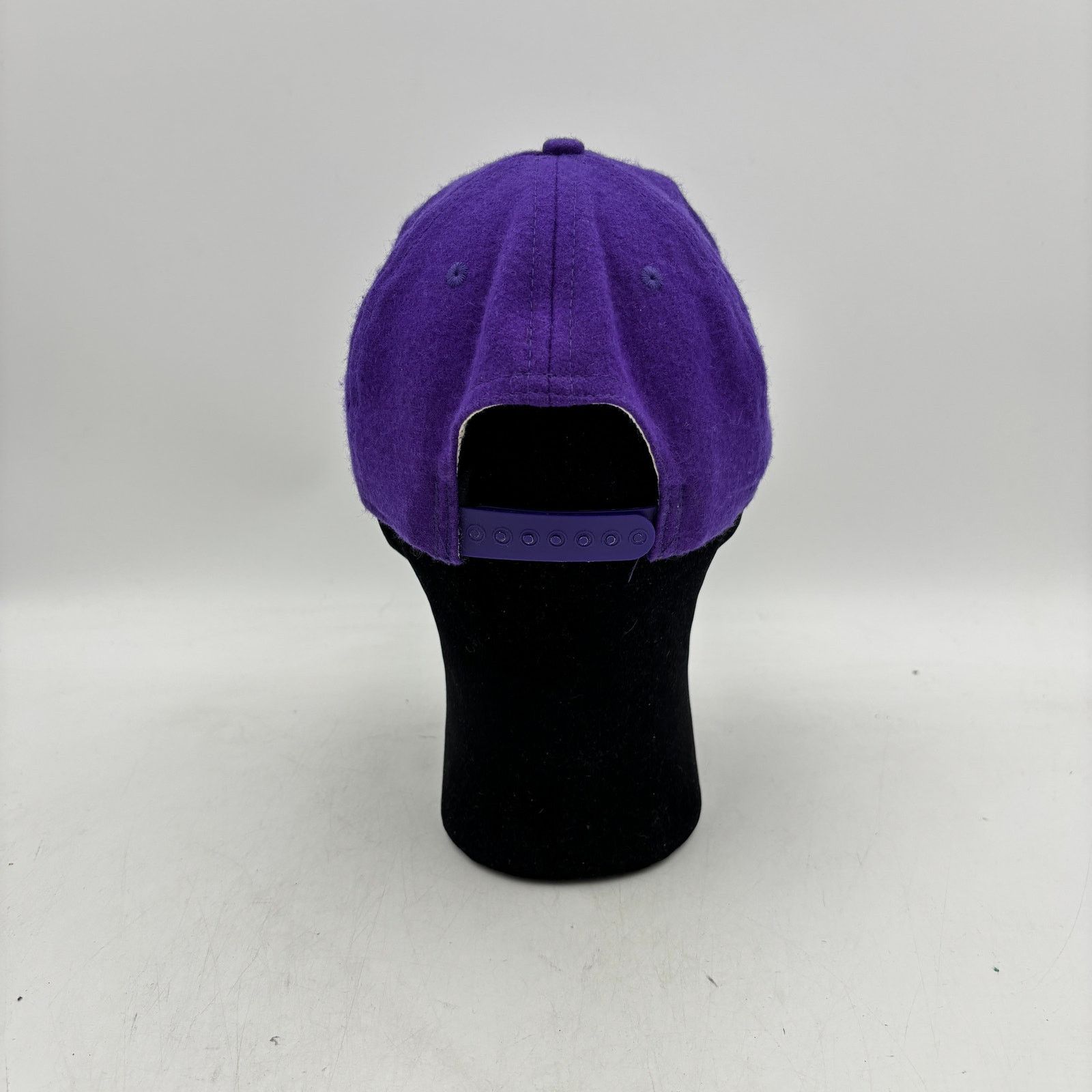 Ebbets Field Flannels × Vintage Vintage Ebbets Field Flannels LA Dodgers LA Wool Purple Hat Size ONE SIZE - 4 Thumbnail