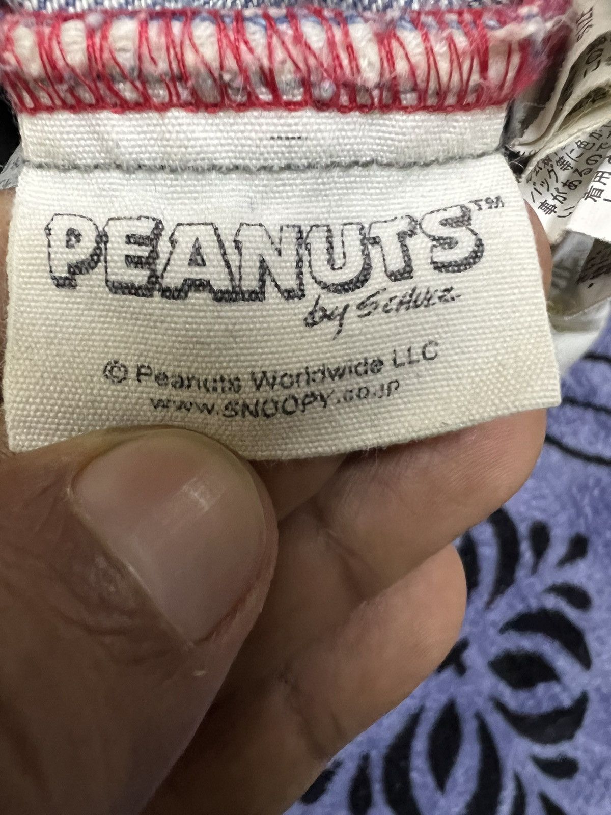 Peanuts × Vintage Peanuts Patchwork Jeans Size 30" / US 8 / IT 44 - 2 Thumbnail