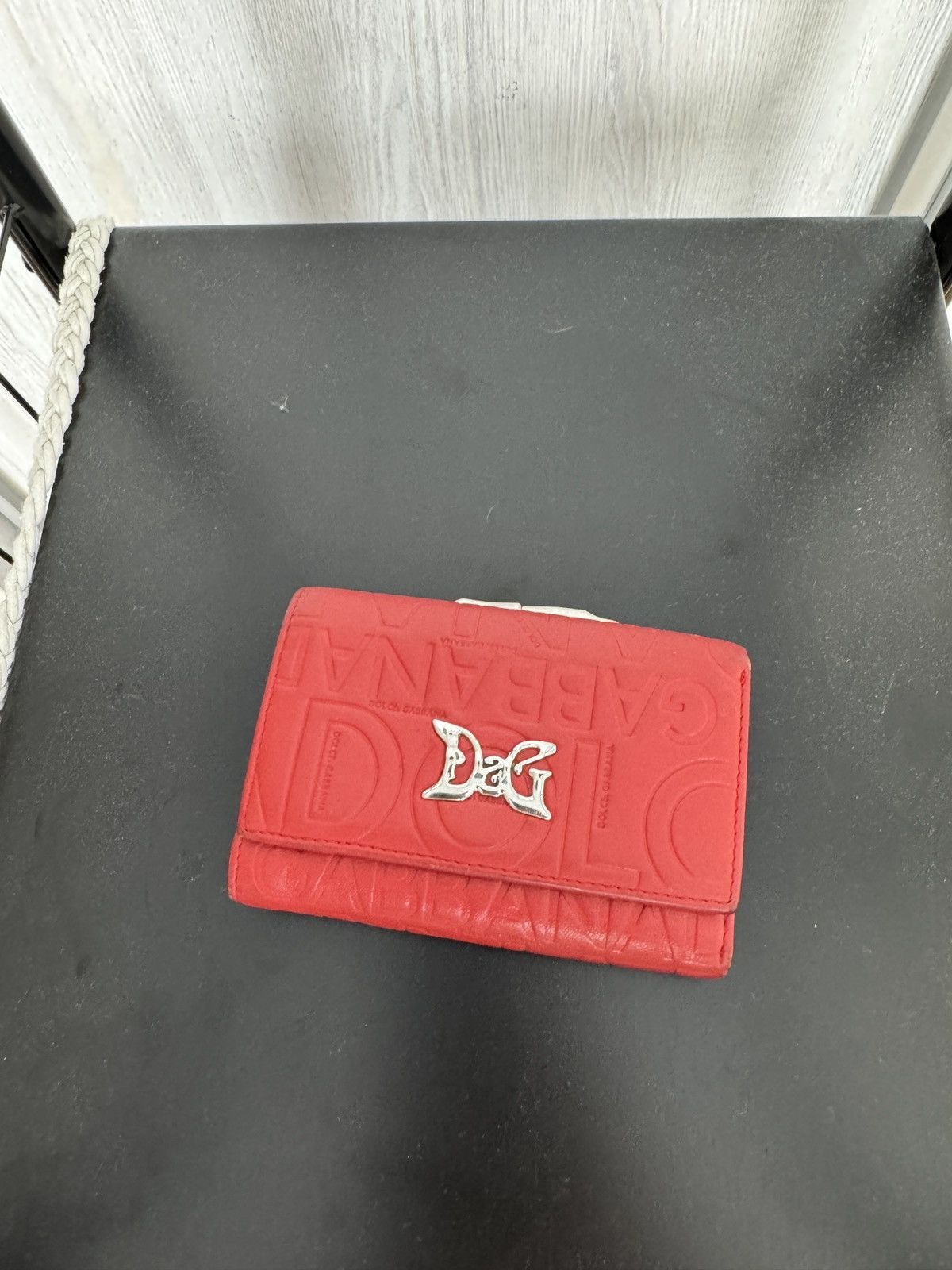 Dolce & Gabbana Dolce & Gabbana Red monogram small wallet Size ONE SIZE - 3 Thumbnail