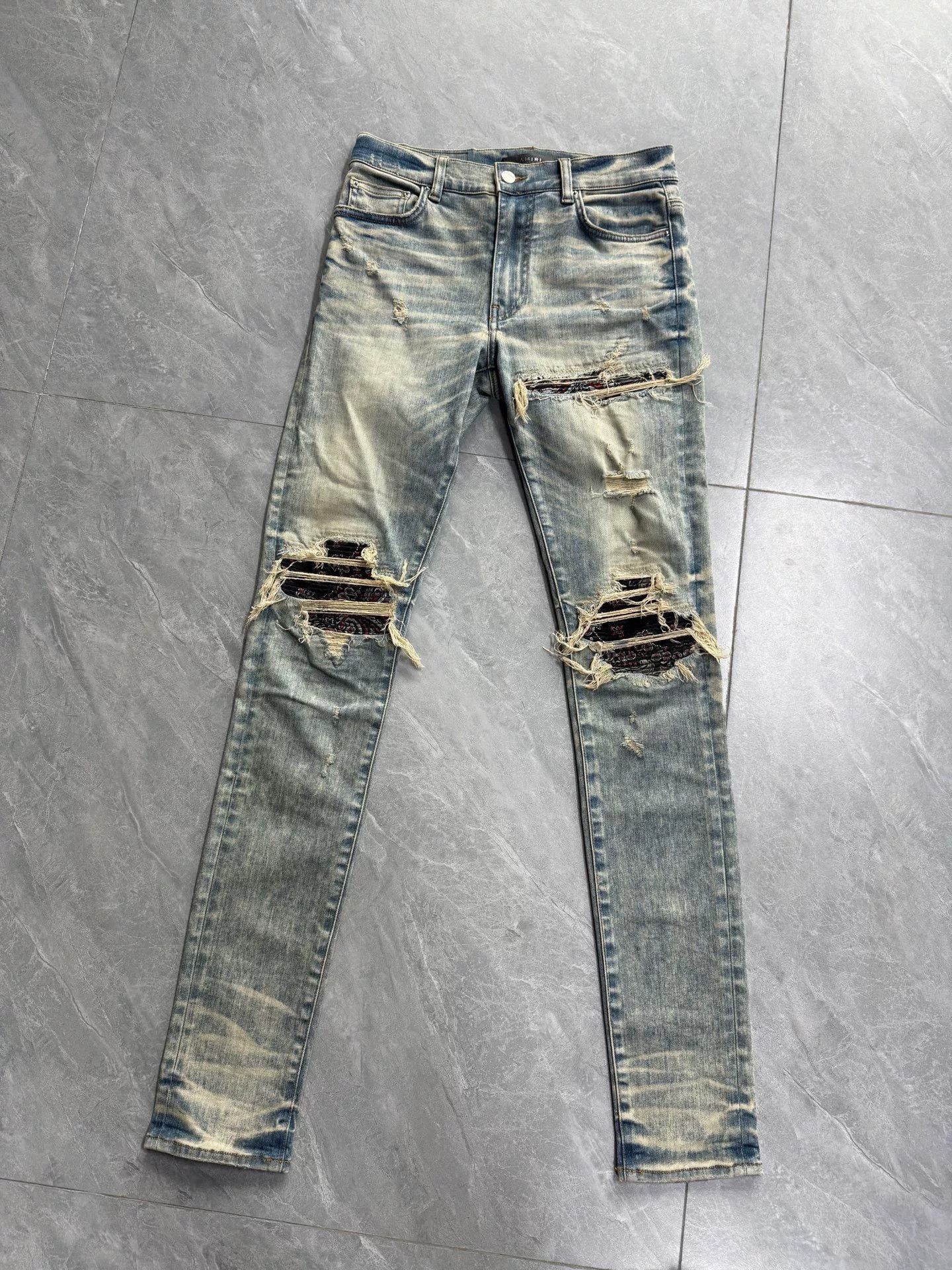 Amiri Amiri Denim Blue Denim Jeans 31 Men Size US 31 - 1 Thumbnail
