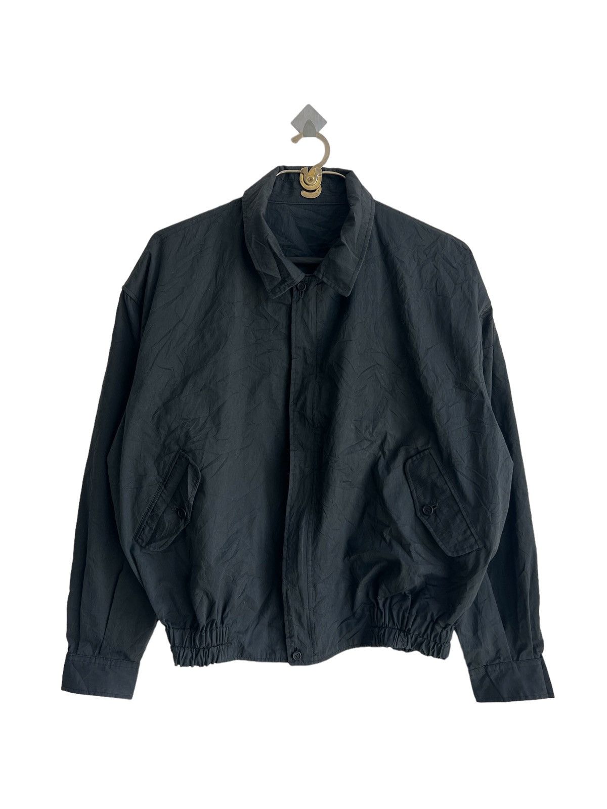 Final Home Vtg 80s Katoh Kazutaka Archive Runway Staff Gabardine Bomber Size US M / EU 48-50 / 2 - 5 Thumbnail
