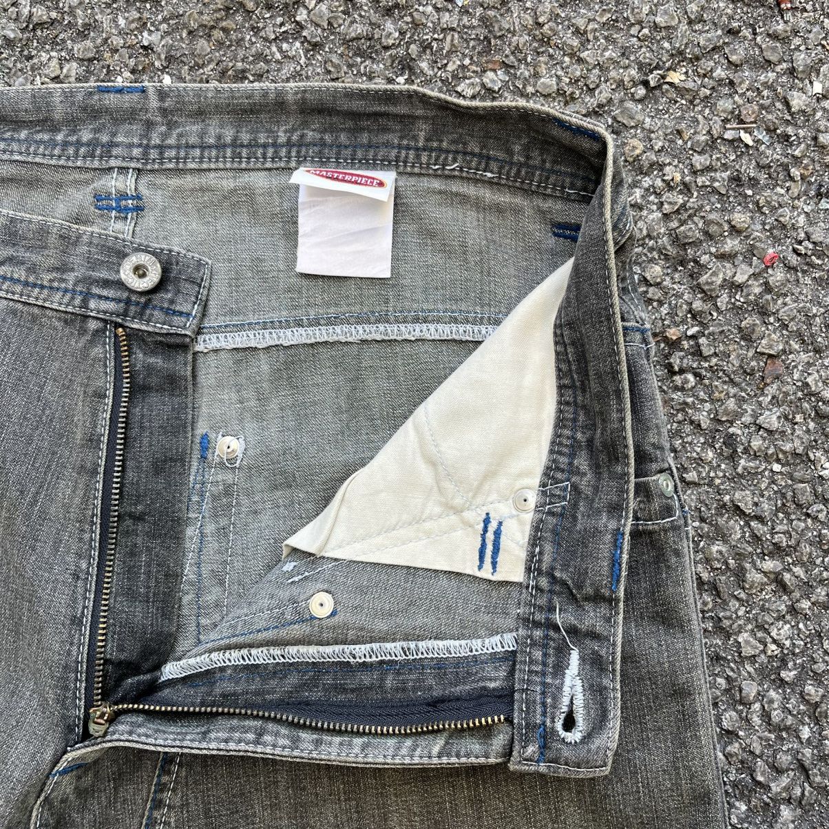 MasterPiece Vintage Masterpiece Japan Denim Jeans By Hectic Japan Size US 33 - 6 Thumbnail