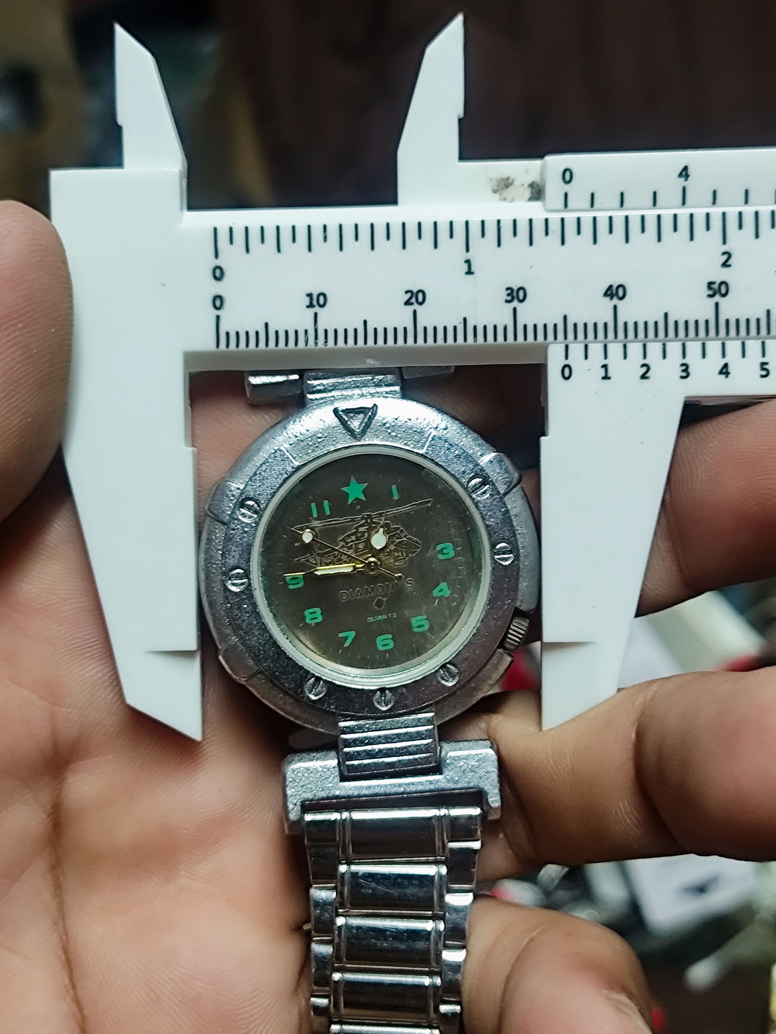 Other × Vintage VINTAGE DESIGN WATCH "ARMY WATCH" JAPAN ENGINE WATCH. Size ONE SIZE - 6 Thumbnail